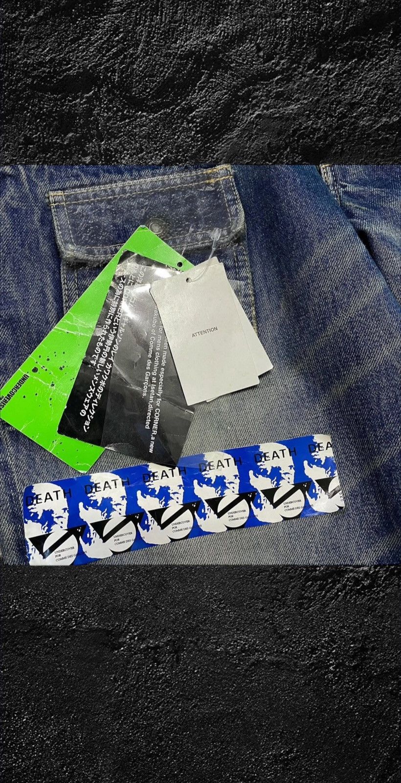 Comme des Garcons × Undercover Undercover x Comme Des Garçon KLAUS Denim Size US 34 / EU 50 - 4 Thumbnail