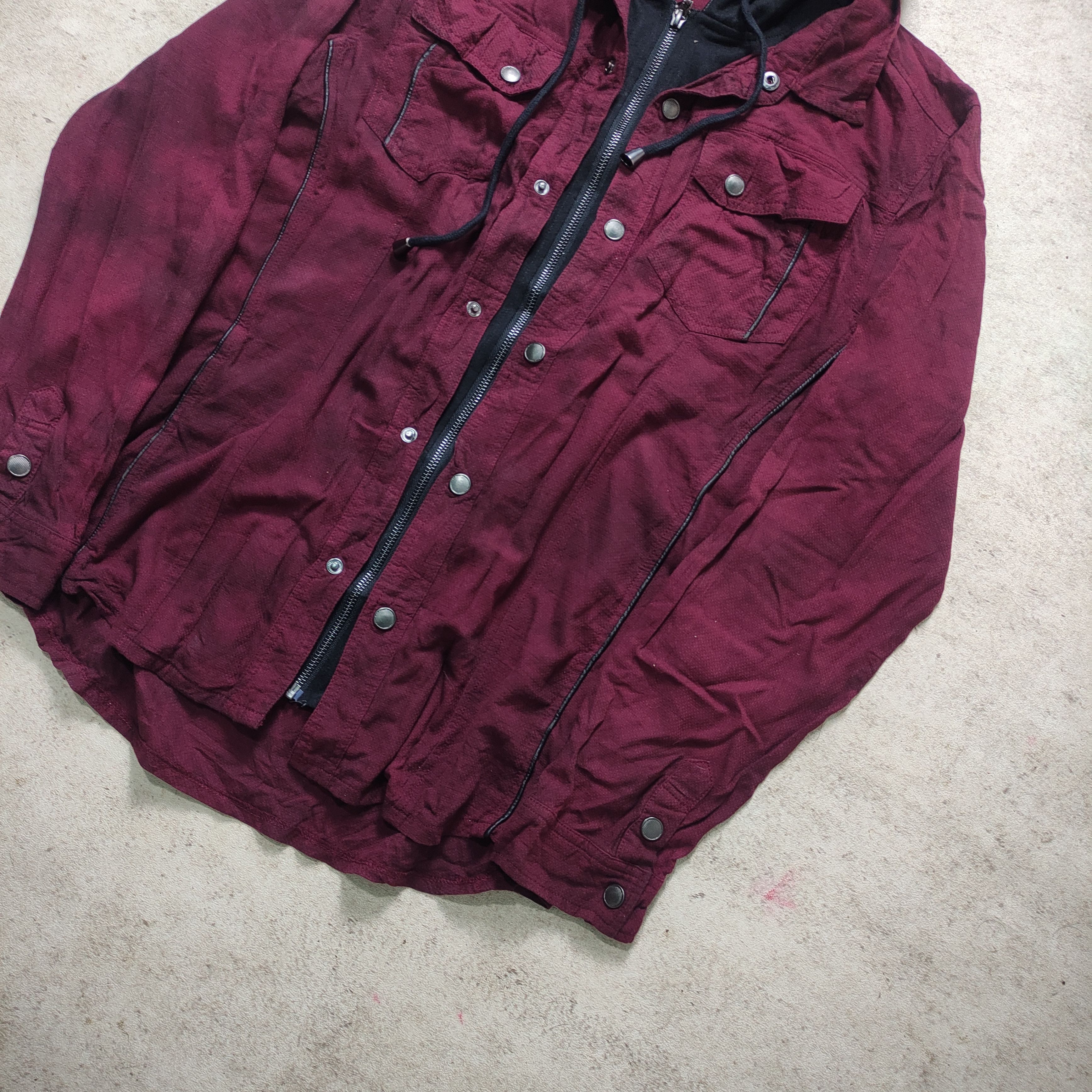 If Six Was Nine × KMRii × Le Grande Bleu (L.G.B.) Semantic Design Hoodie Shirt 2000s style Vkei Size US M / EU 48-50 / 2 - 6 Thumbnail