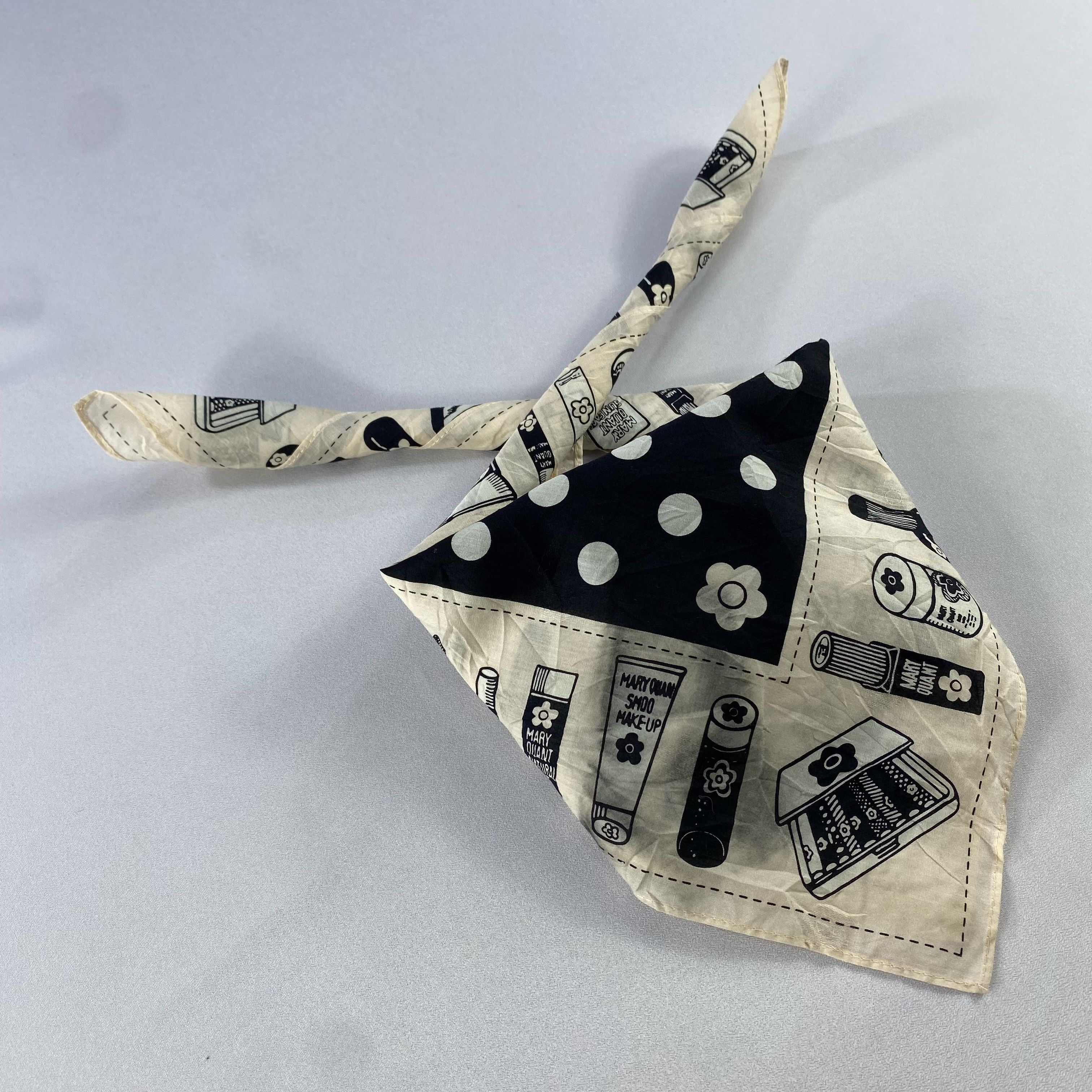 Vintage Vintage Mary Quant Bandana/ Handkerchief / Neckerchief Size ONE SIZE - 2 Thumbnail