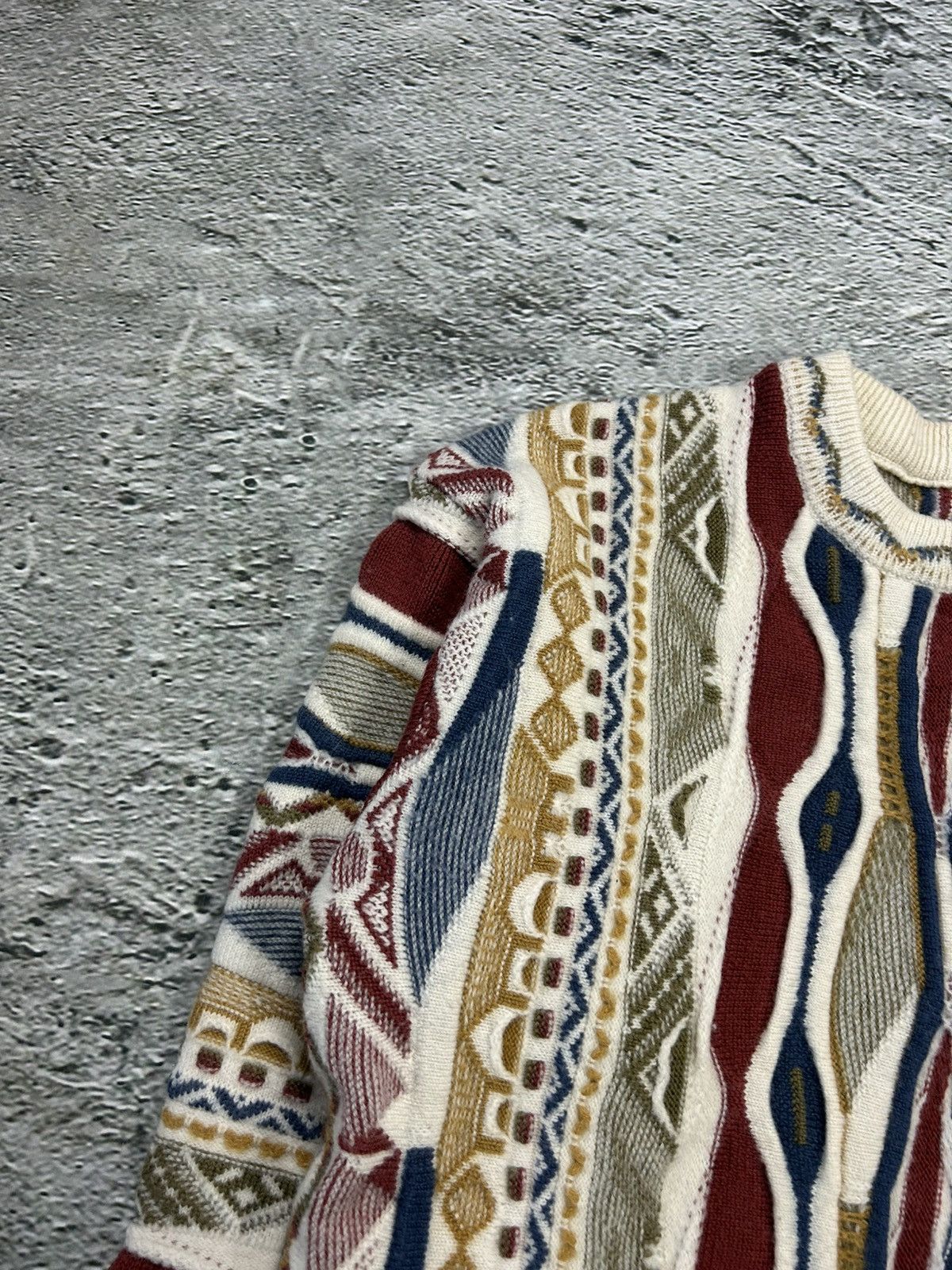 Man Made In Australia × Vintage Coogi style sweater vintage purely Australian Clothing Co Size US S / EU 44-46 / 1 - 3 Thumbnail