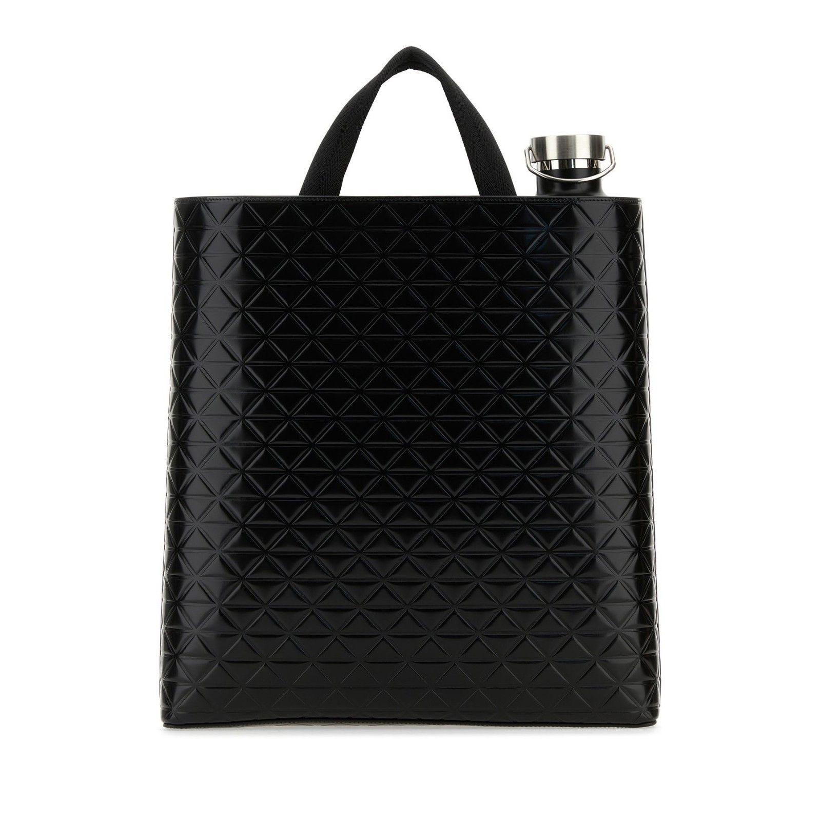 Prada PRADA Black Leather Shopper Tote Bag New And Authentic Size ONE SIZE - 3 Thumbnail