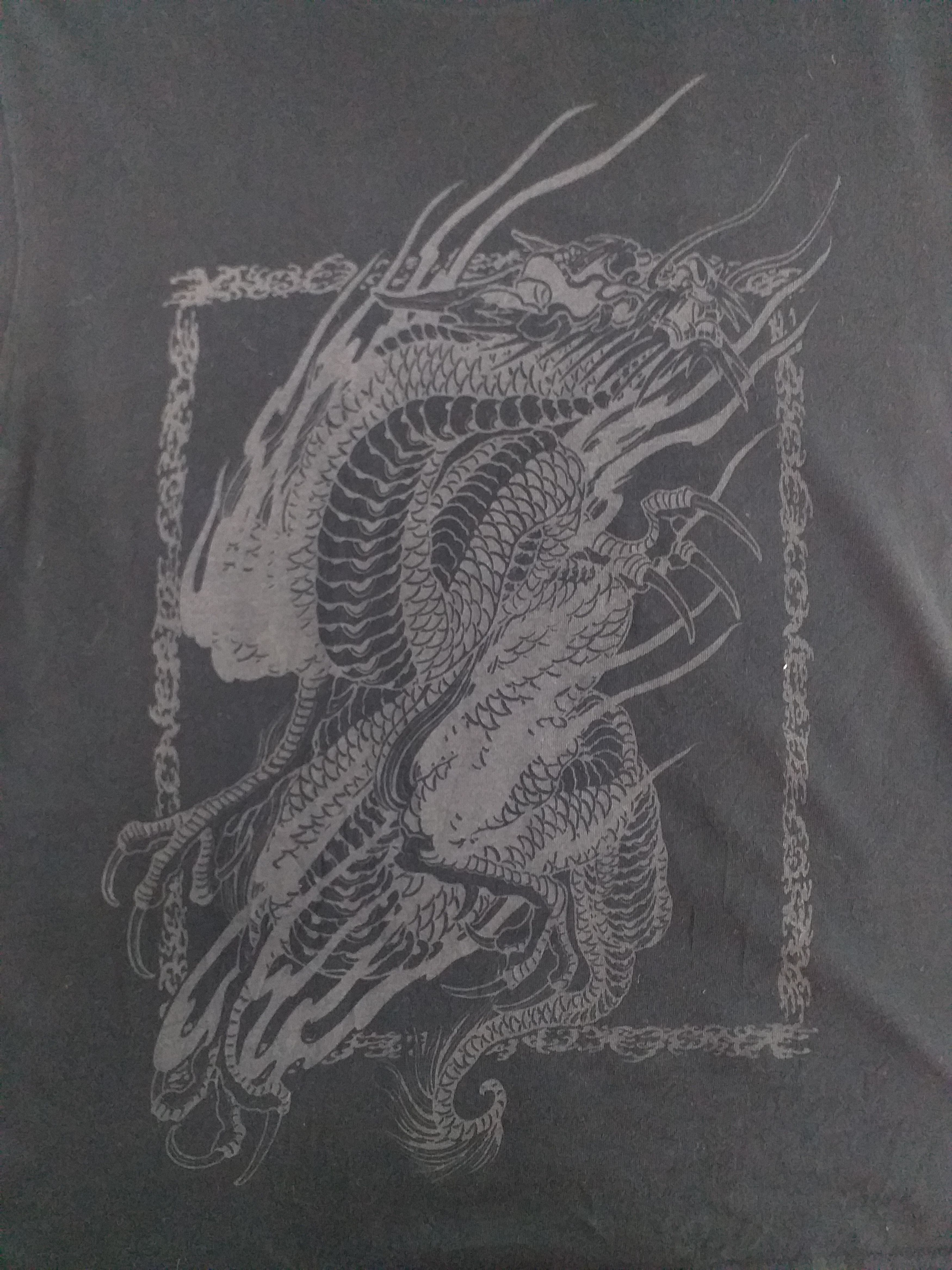 Japanese Brand Vintage Japanese Brand Dragon Medium T Shirt -A048 Size US M / EU 48-50 / 2 - 4 Thumbnail