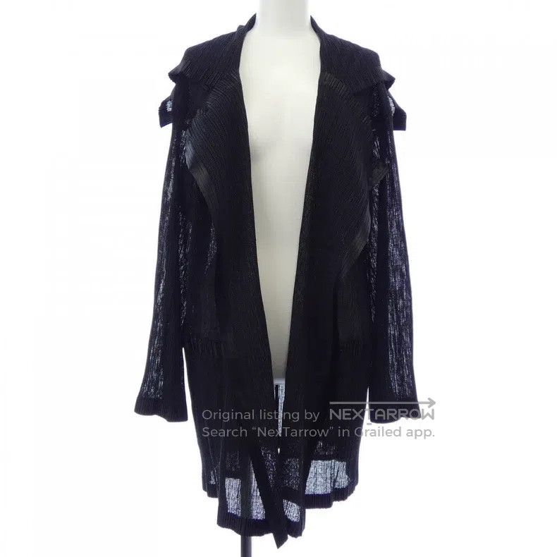 Issey Miyake Issey Miyake Vertical Pleated Sheer Cardigan Size M / US 6-8 / IT 42-44 - 1 Thumbnail