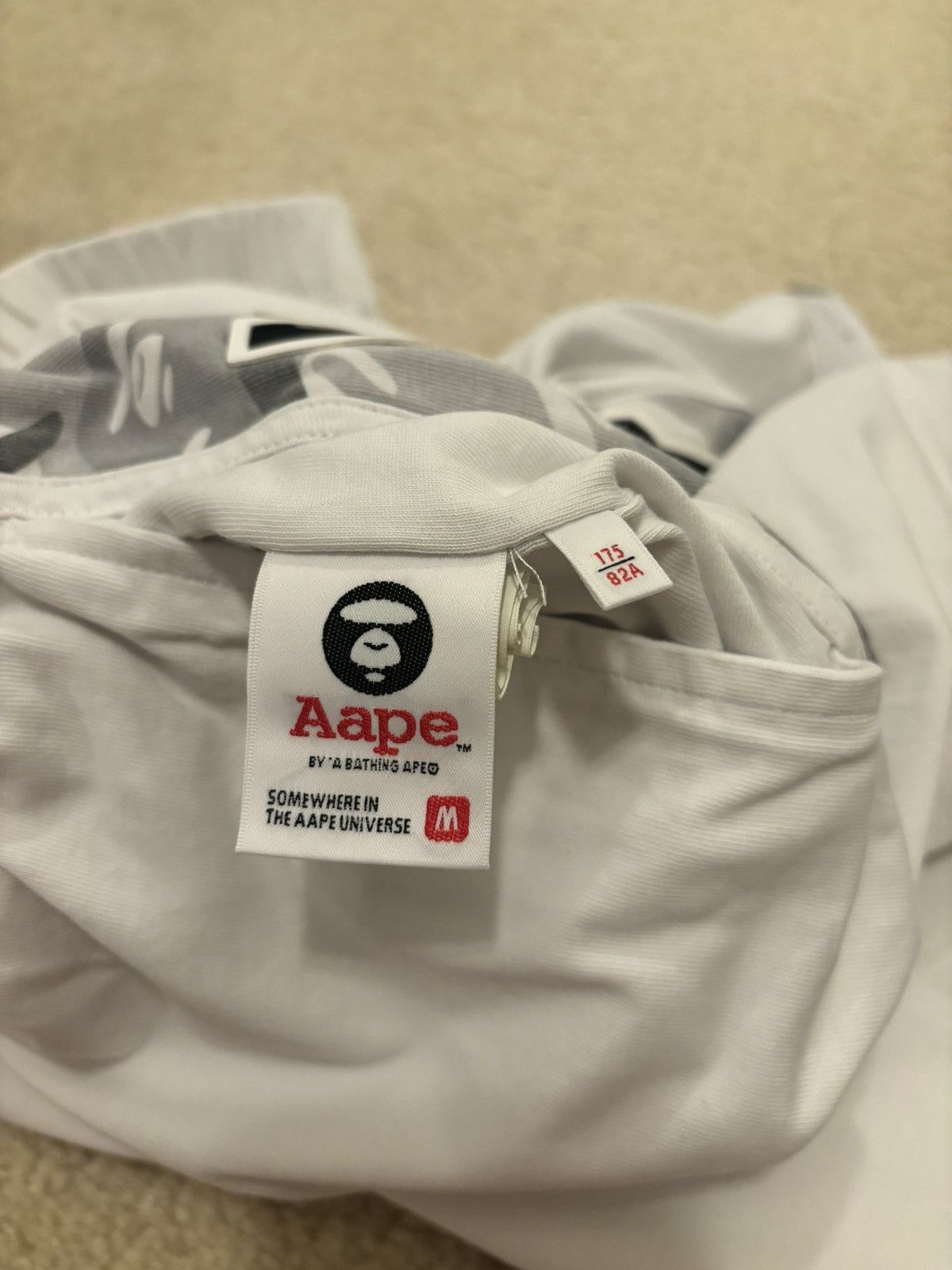 Aape A Bathing Ape Reversible Space Multicolor Camo Shorts Grey Size US 34 / EU 50 - 6 Thumbnail