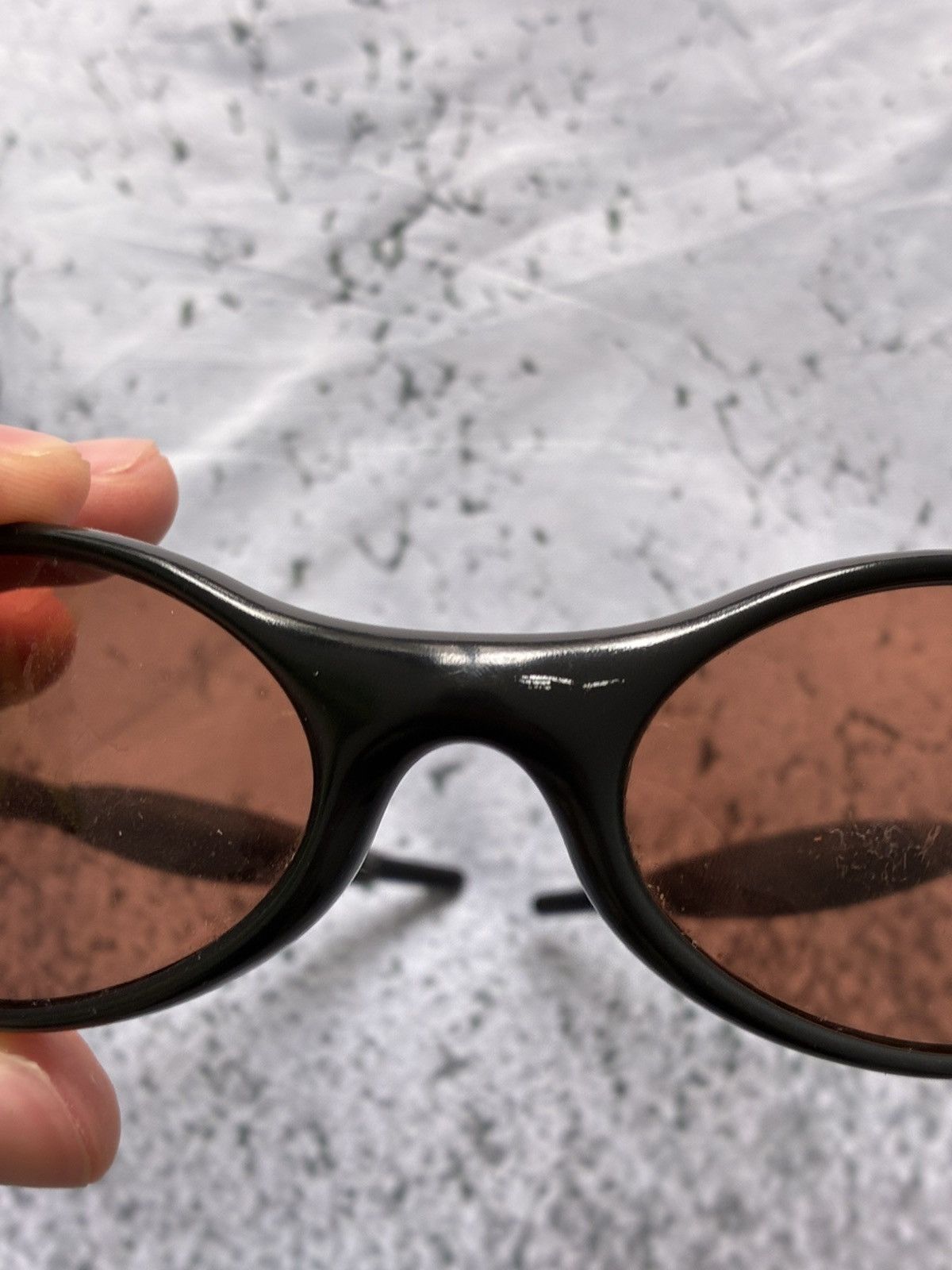 Oakley Vintage Oakley Eye Jacket VR28 1.0 (1st Gen) Sunglasses Size ONE SIZE - 6 Thumbnail