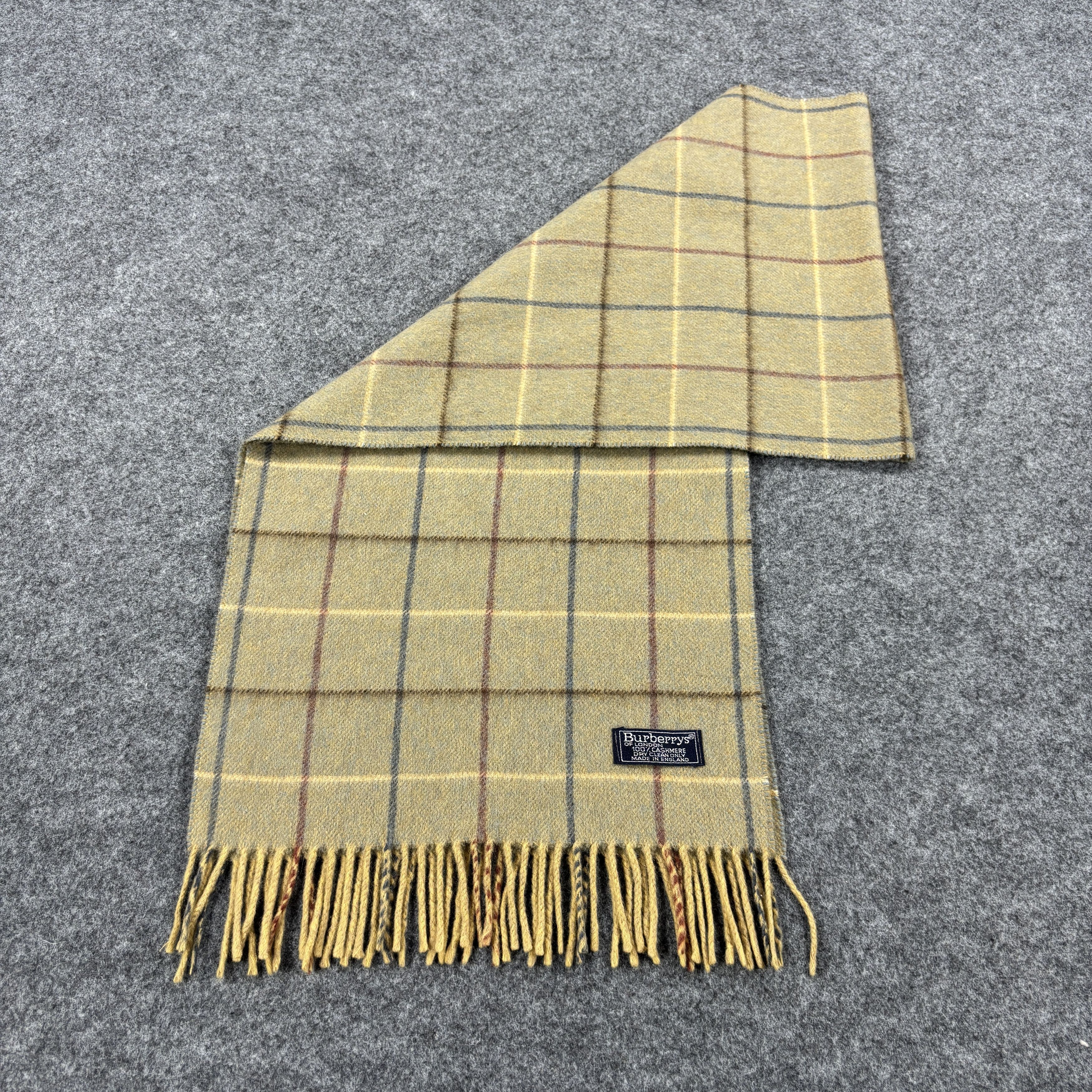 Burberry × Vintage GF10702 Burberry Scarf Neck Wear Muffler Nova Check Size ONE SIZE - 6 Thumbnail
