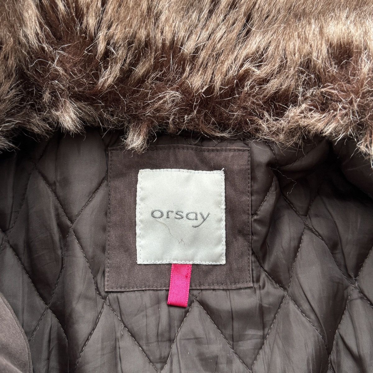 Orsay Y2K Vintage Military Utility Style Belted Jacket