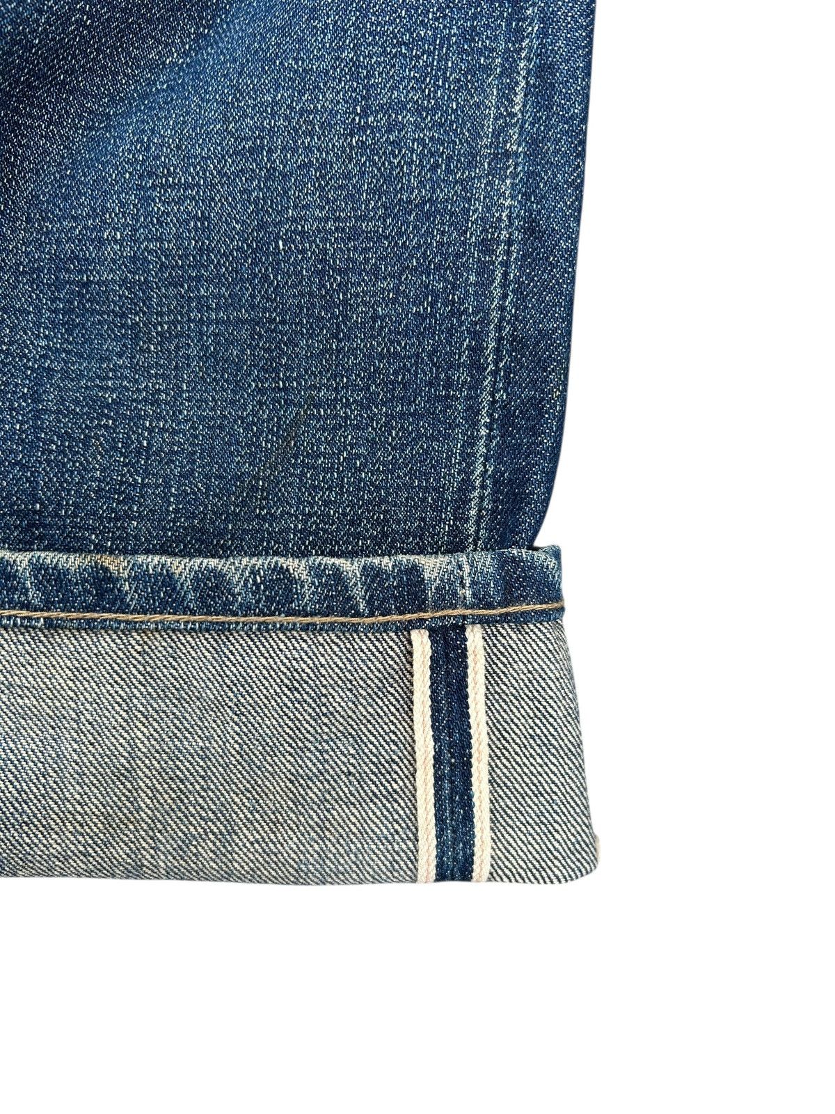 Kapital Vintage Levis Big E 501 Selvedge Distressed Denim Jeans Size US 32 / EU 48 - 3 Thumbnail
