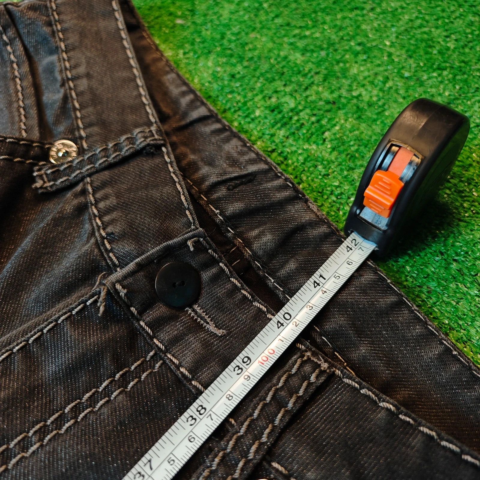 Other Kosmo Lupo Jeans Mens 30 Straight embroidered drip y2k Size US 30 / EU 46 - 14 Thumbnail