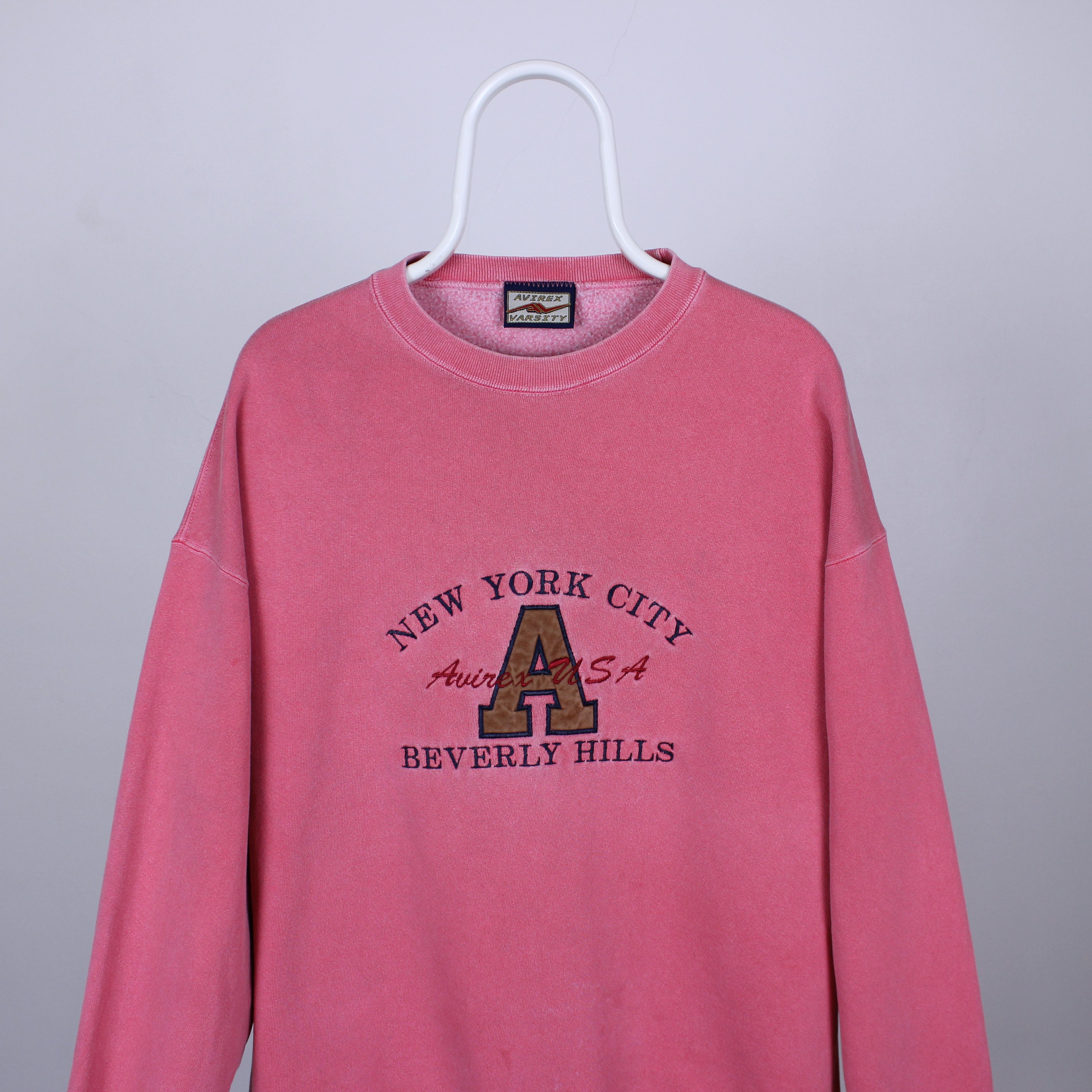 Avirex Avirex sweatshirt men big logo centr Beverly Hils NY Size US L / EU 52-54 / 3 - 1 Thumbnail