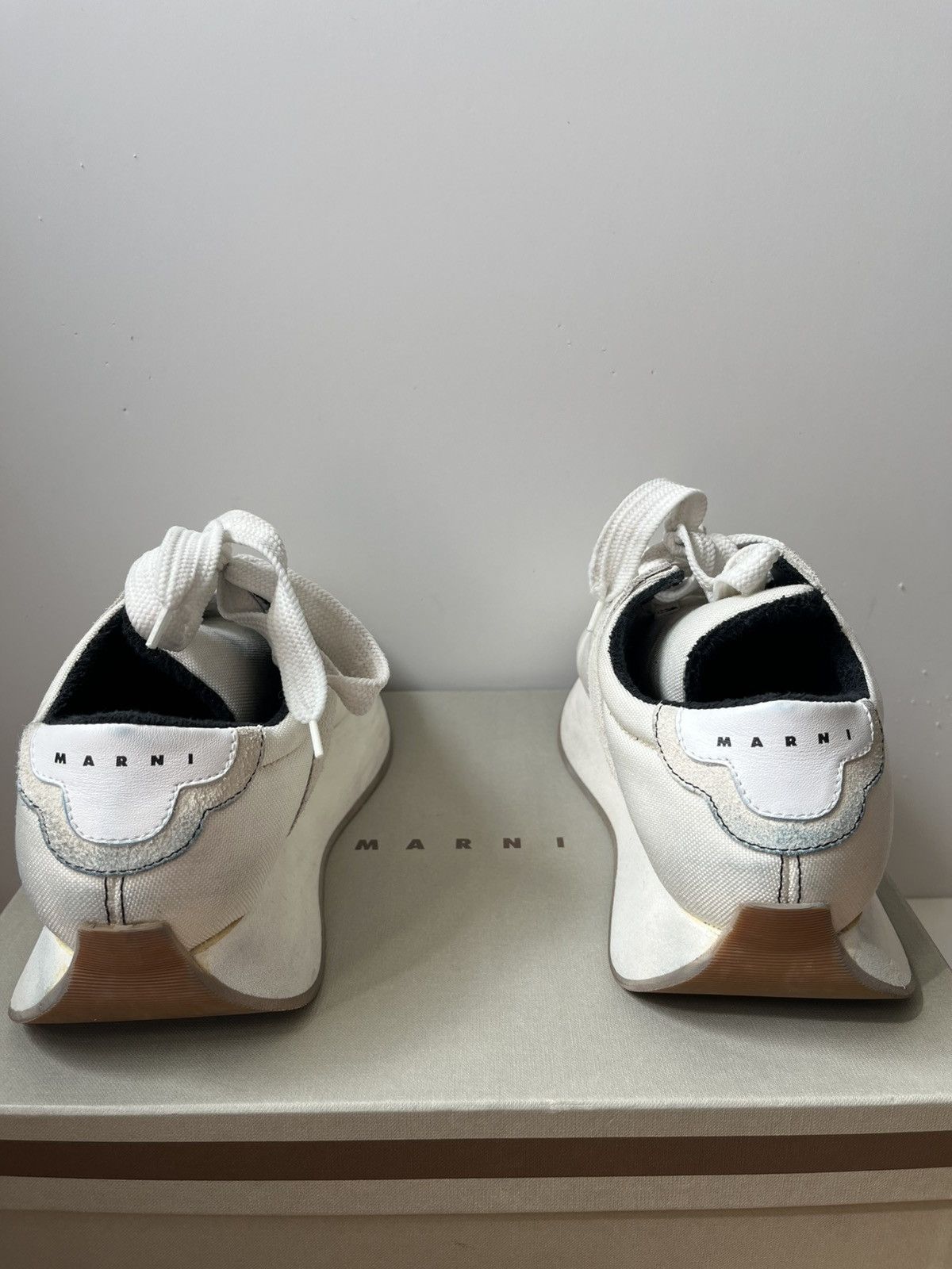 Marni Marni white Low Top Sneaker Size US 7 / EU 40 - 3 Thumbnail