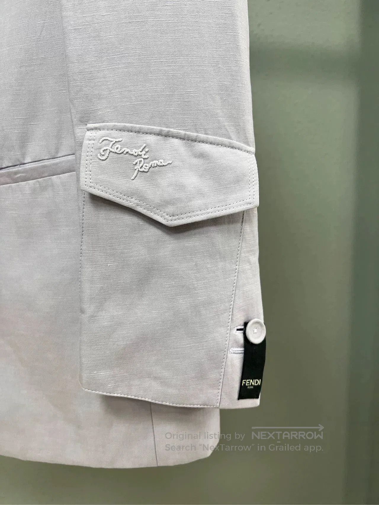 Fendi Fendi Linen Blazer. Size US S / EU 44-46 / 1 - 3 Thumbnail