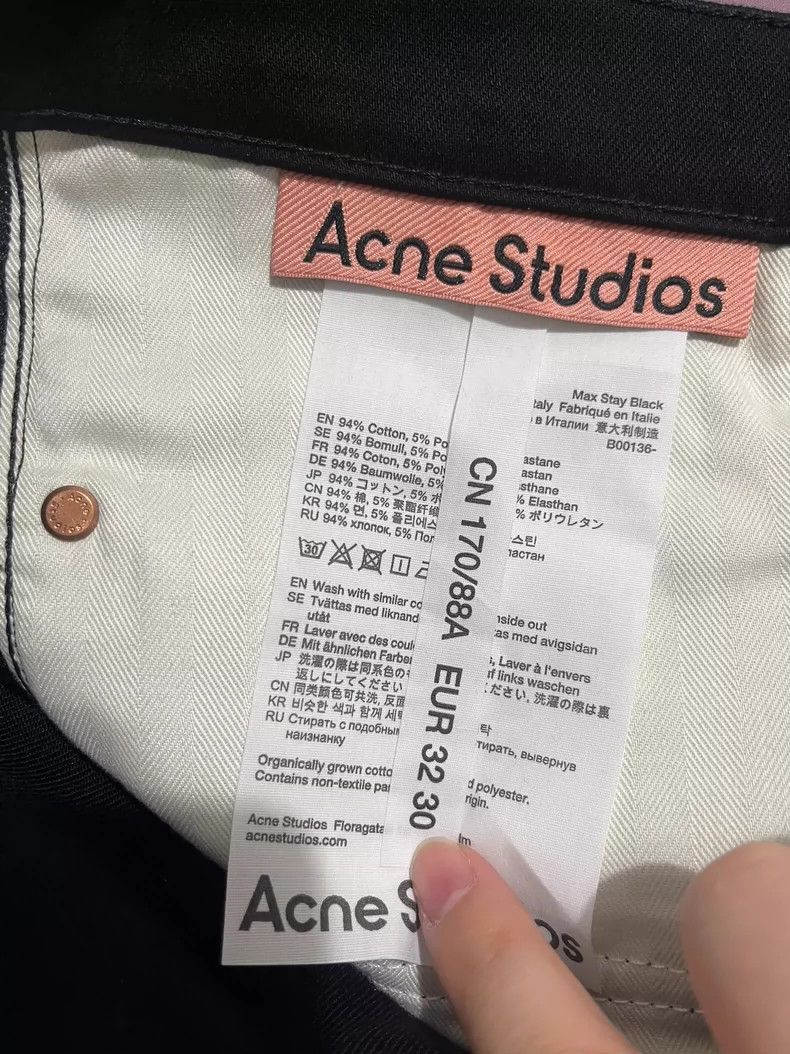 Acne Studios acne studios pants 2503-Nextarrow Size US 30 / EU 46 - 3 Thumbnail