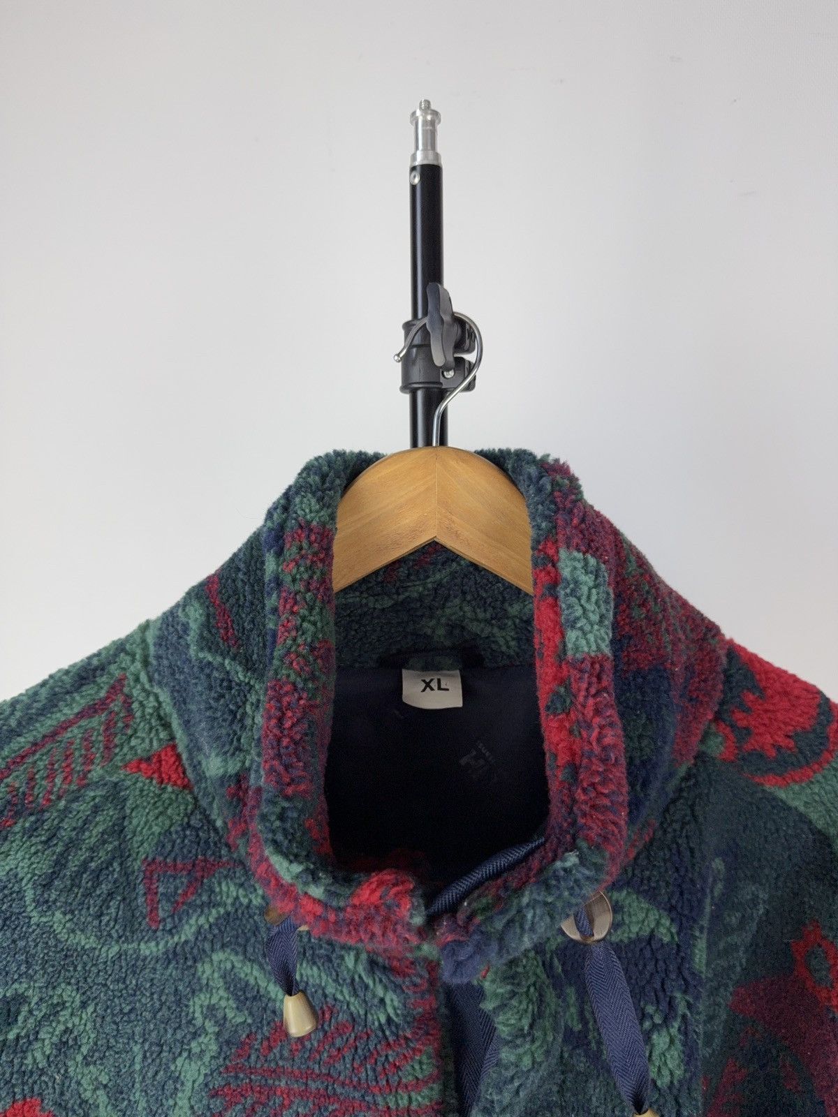 Helly Hansen Vintage 90s Retro Helly Hansen fleece jacket Sherpa Size US XL / EU 56 / 4 - 7 Thumbnail
