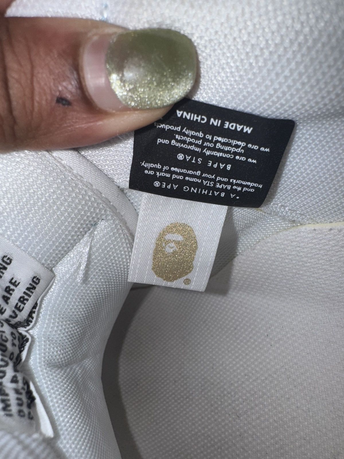 Bape A Bathing Ape Bape Sta Low Size US 10 / EU 43 - 9 Thumbnail