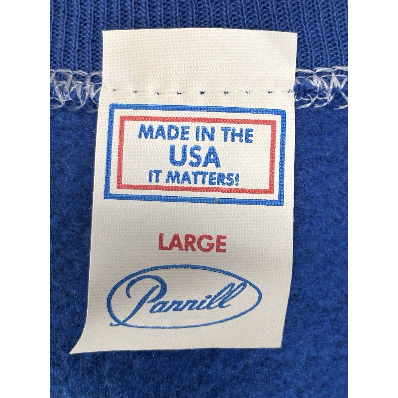 Vintage VINTAGE Pannill Sweatshirt Women’s Large Blue Juneau Alaska Benny Bears Pullover Crew Neck Cotton Blend USA Size L Size L / US 10 / IT 46 - 7 Thumbnail