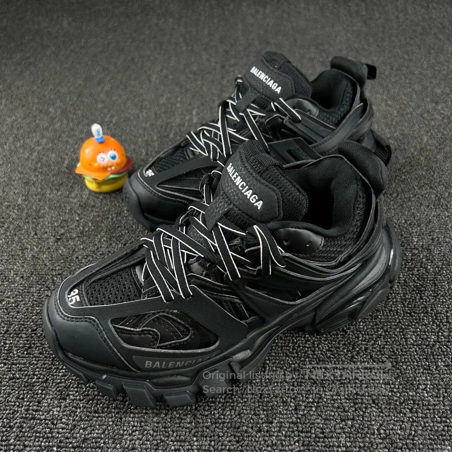 Balenciaga balenciaga black sports shoes for women. Size US 5 / IT 35 - 1 Thumbnail
