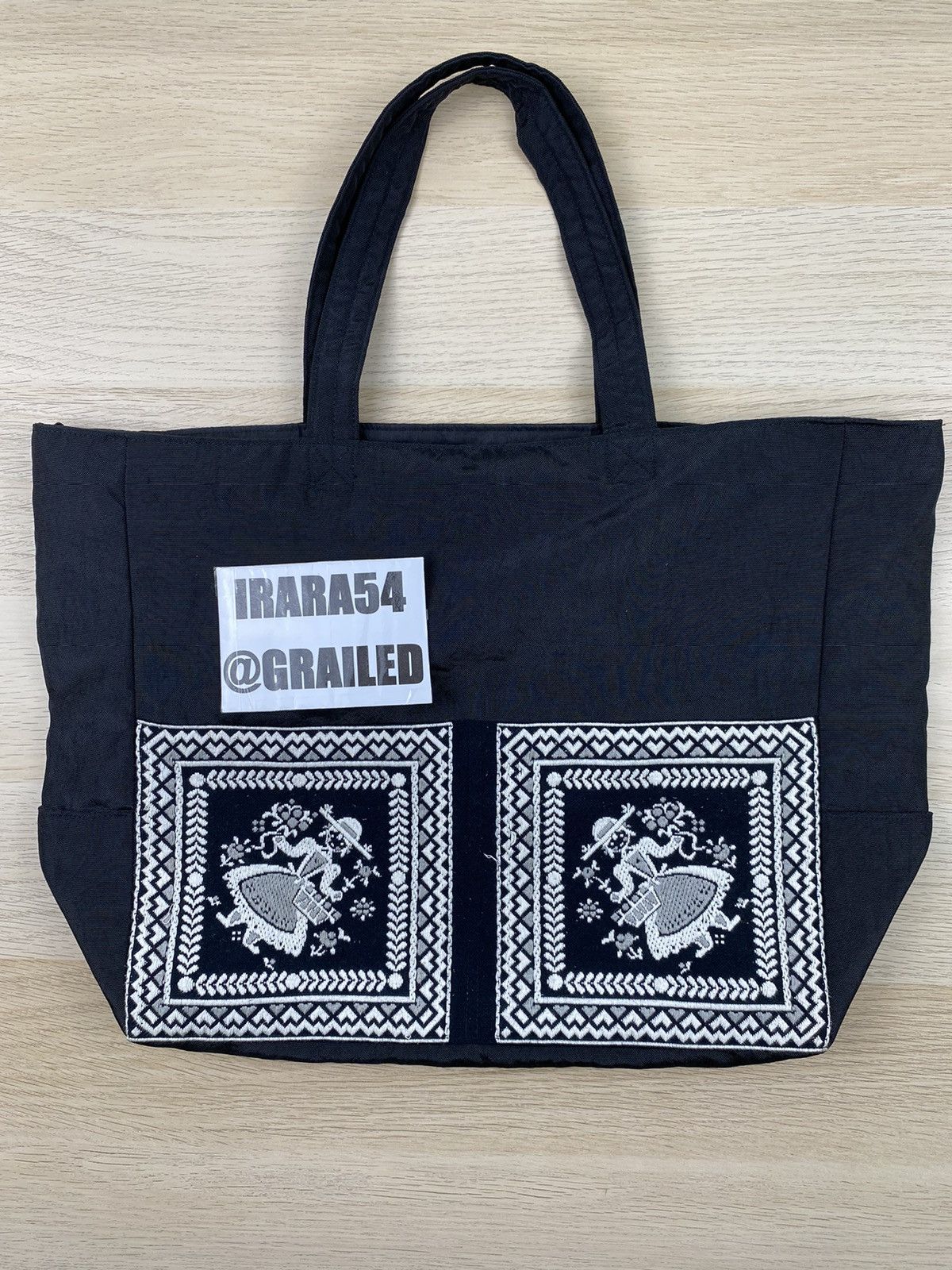 Vintage Vintage Streetwear Art Totebag B087 Size ONE SIZE - 5 Thumbnail