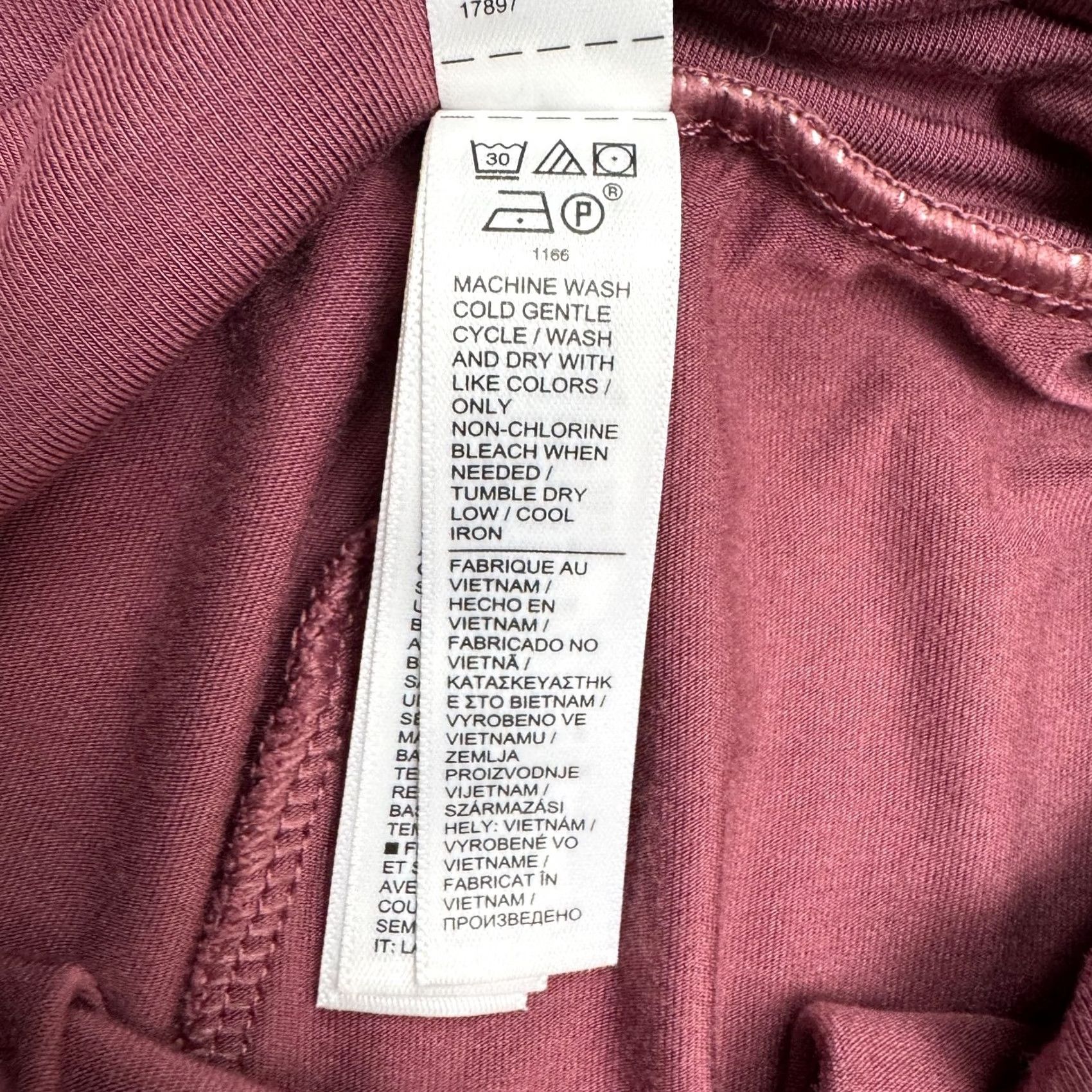 Athleta Athleta Pants Womens XS Pink Spandex Modal Wide-Leg Breathable Texture Lounge Size 26" / US 2 / IT 38 - 7 Thumbnail