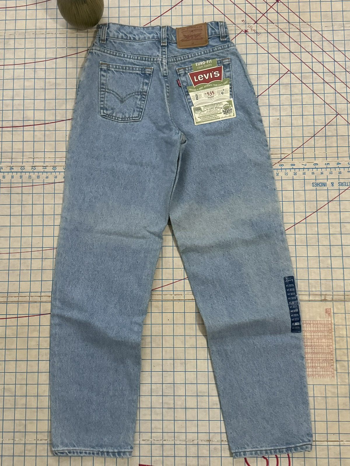 Levi's × Levi's Vintage Clothing × Vintage Vintage Levi’s 535 Euro Fit Jeans New With Tag Women’s Size 30" / US 8 / IT 44 - 1 Thumbnail