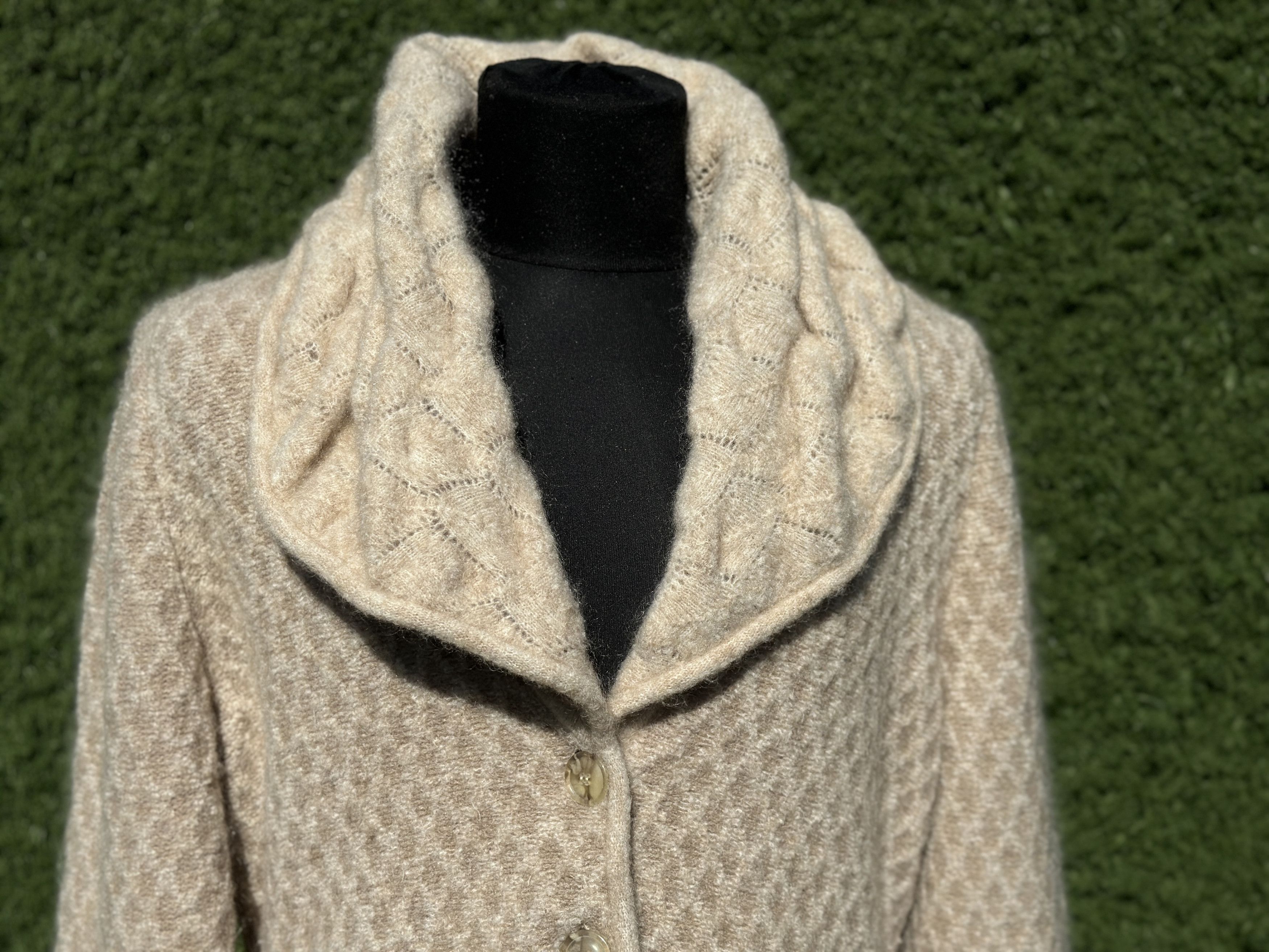 Escada Rare ESCADA Size 44 Wool Mohair Cashmere Cardigan Jacket Size M / US 6-8 / IT 42-44 - 9 Thumbnail
