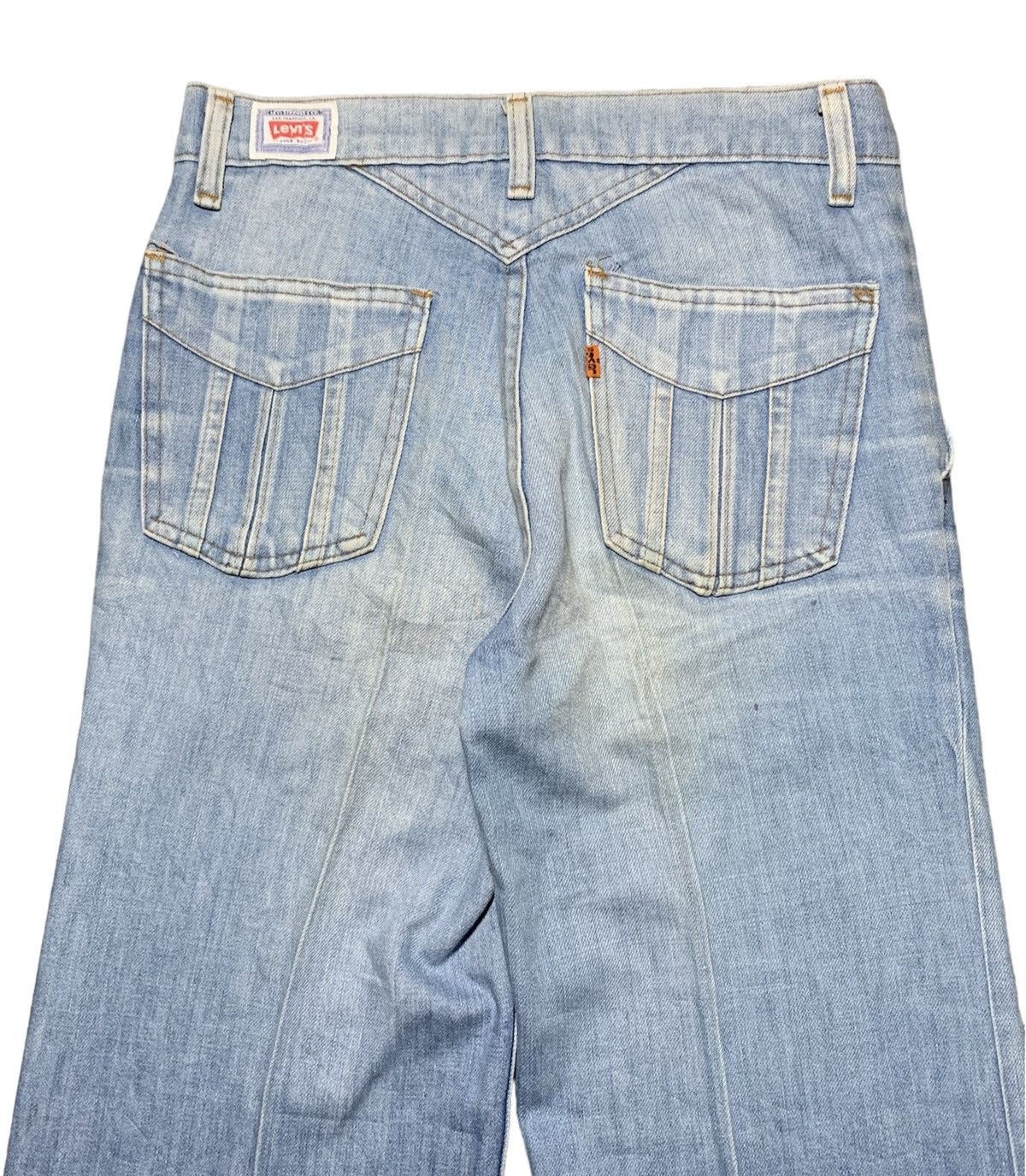 Levi's × Vintage Rare Vintage 70s Levi’s Orange Tab Bootcut Size US 29 - 5 Thumbnail