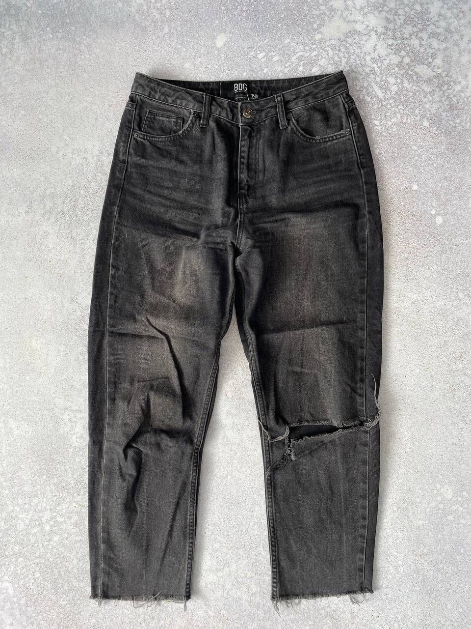 Bdg × Vintage Vintage BDG Black Denim Baggy Pants Y2K Ultra Rare Item Size US 30 / EU 46 - 4 Thumbnail