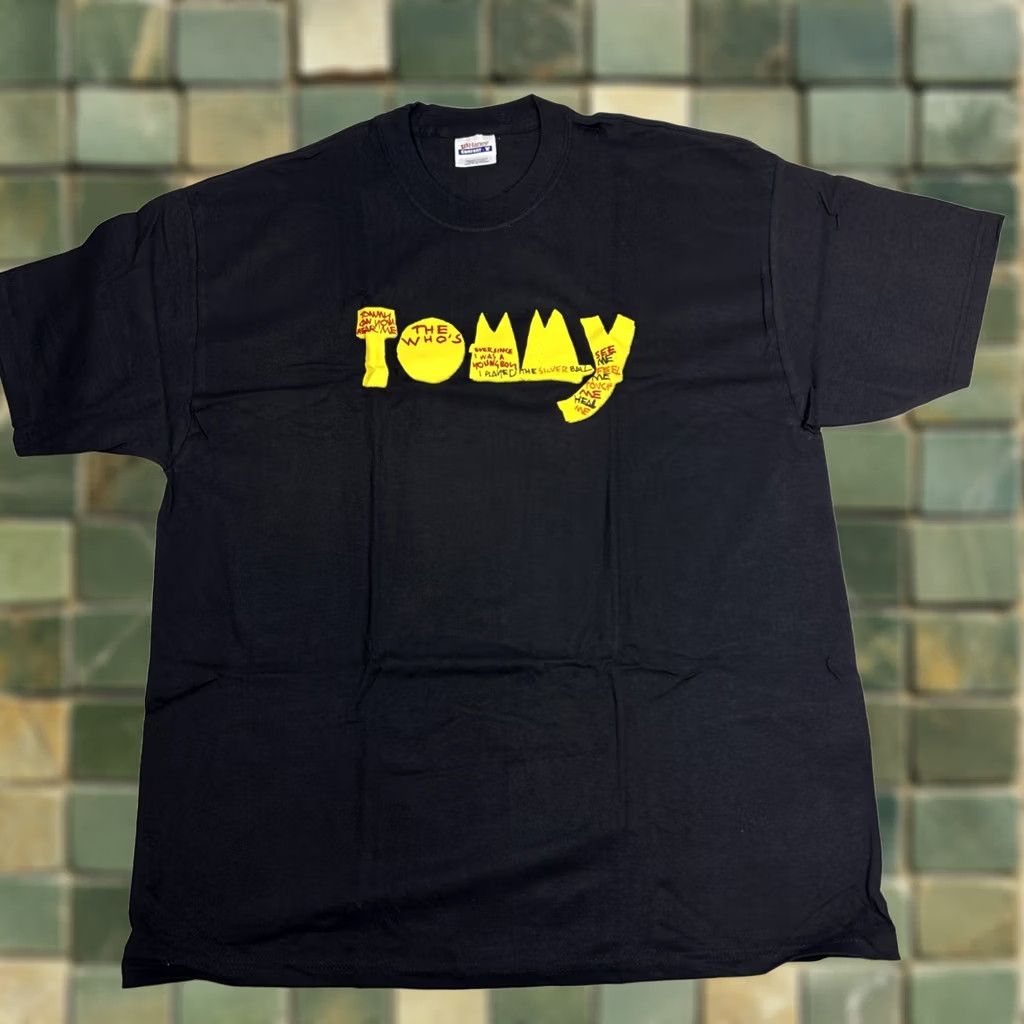 Hanes VINTAGE Hanes Comfort T Shirt Tommy The Who’s Musical Graphic Black XL Men Mens Crew Neck Shirt 90s Rock Broadway Kitty? Size US XL / EU 56 / 4 - 1 Thumbnail
