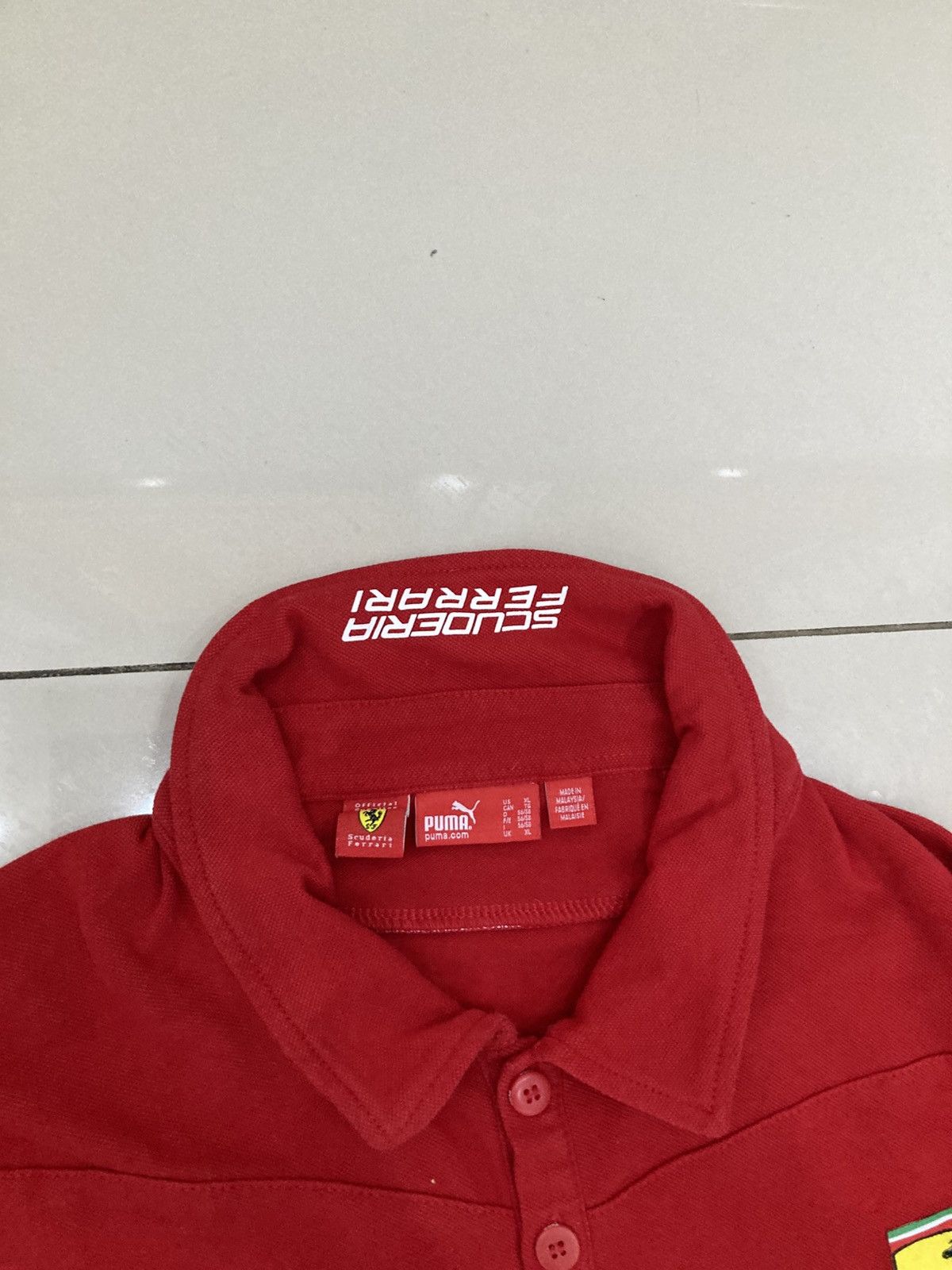Ferrari × Puma puma scuderia ferrari formula1 f1 racing team polo tshirt Size US XL / EU 56 / 4 - 7 Thumbnail