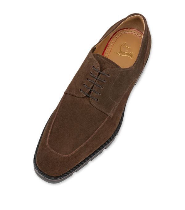 Christian Louboutin o1bcso1str1024 Davisol Flat in Brown Size US 8 / EU 41 - 3 Thumbnail