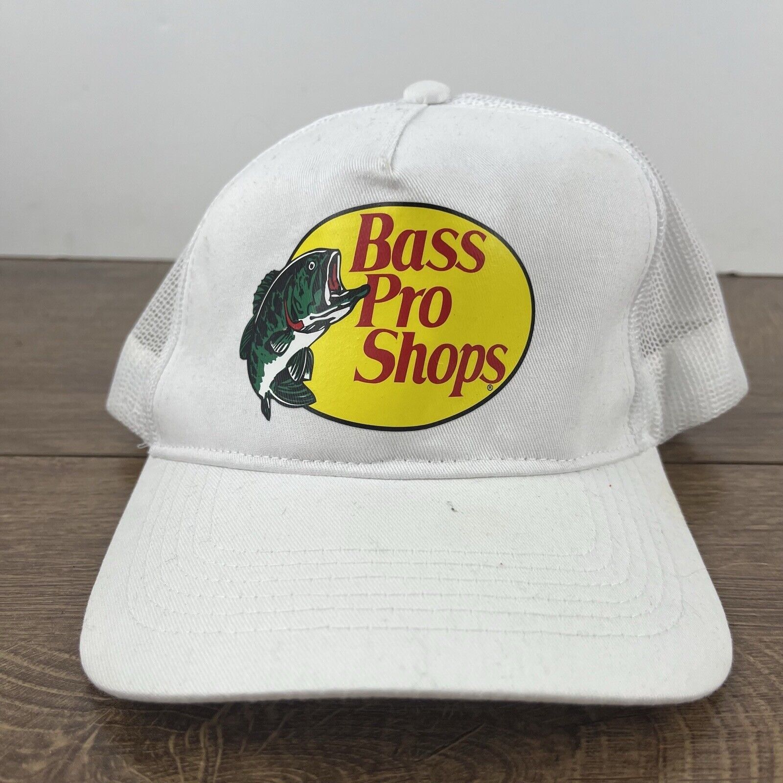Other Bass Pro Shops Snapback Hat White Hat Adjustable White Adult Size ONE SIZE - 4 Thumbnail