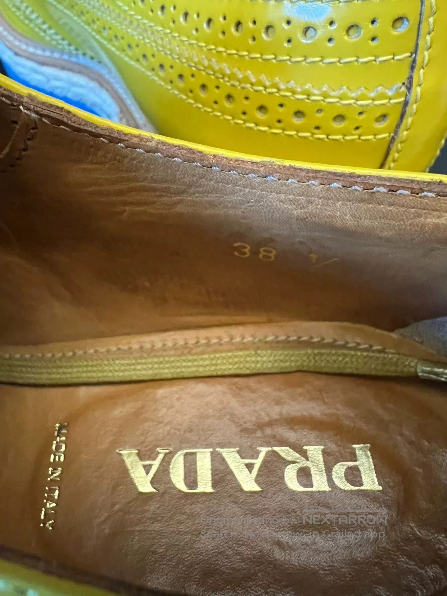 Prada Prada Candy Color Platform Shoes. Size US 7.5 / IT 37.5 - 6 Thumbnail
