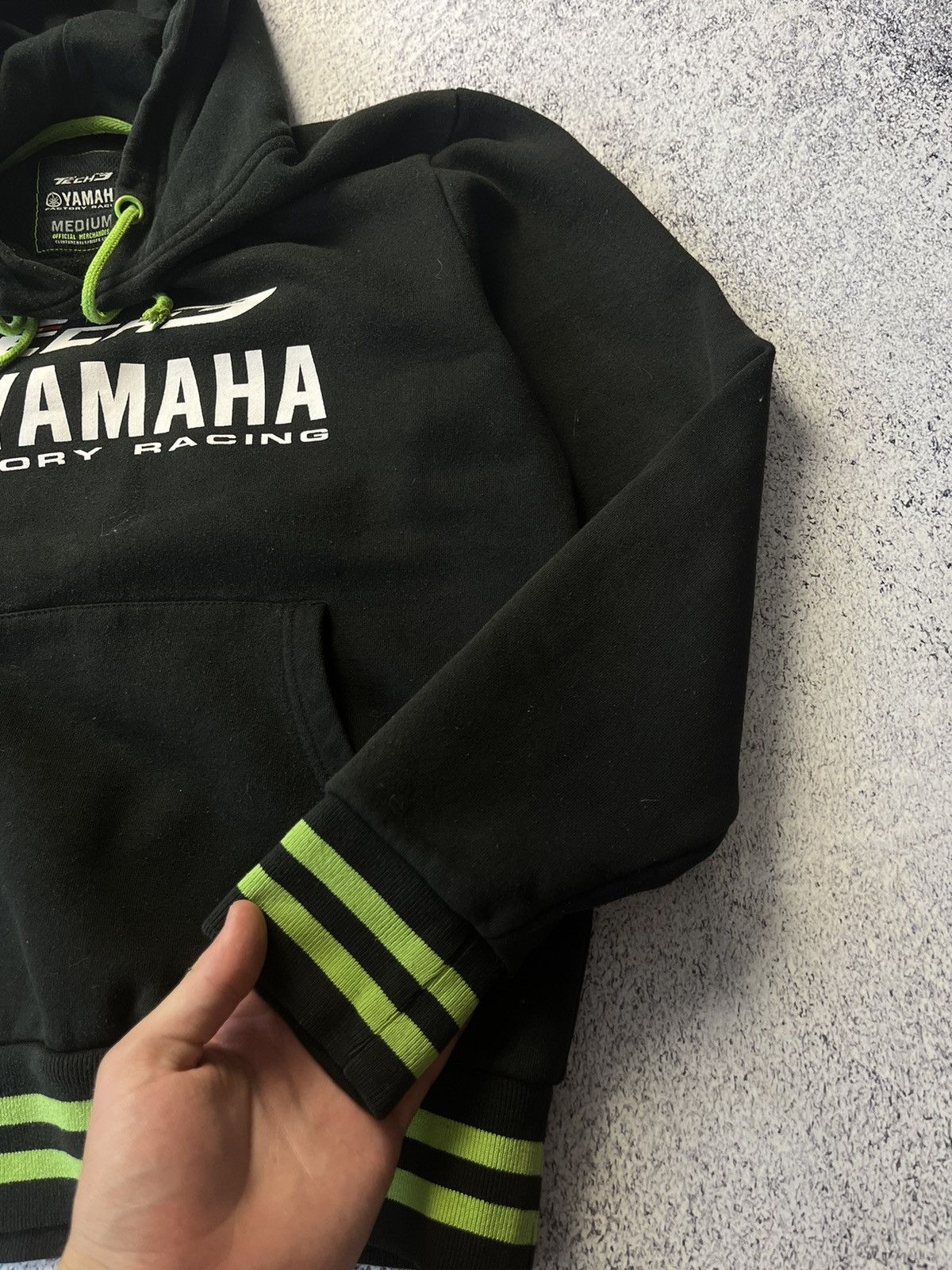 Vintage Mens Vintage Yamaha Hoodie Racing Jacket Rare Size US M / EU 48-50 / 2 - 12 Thumbnail