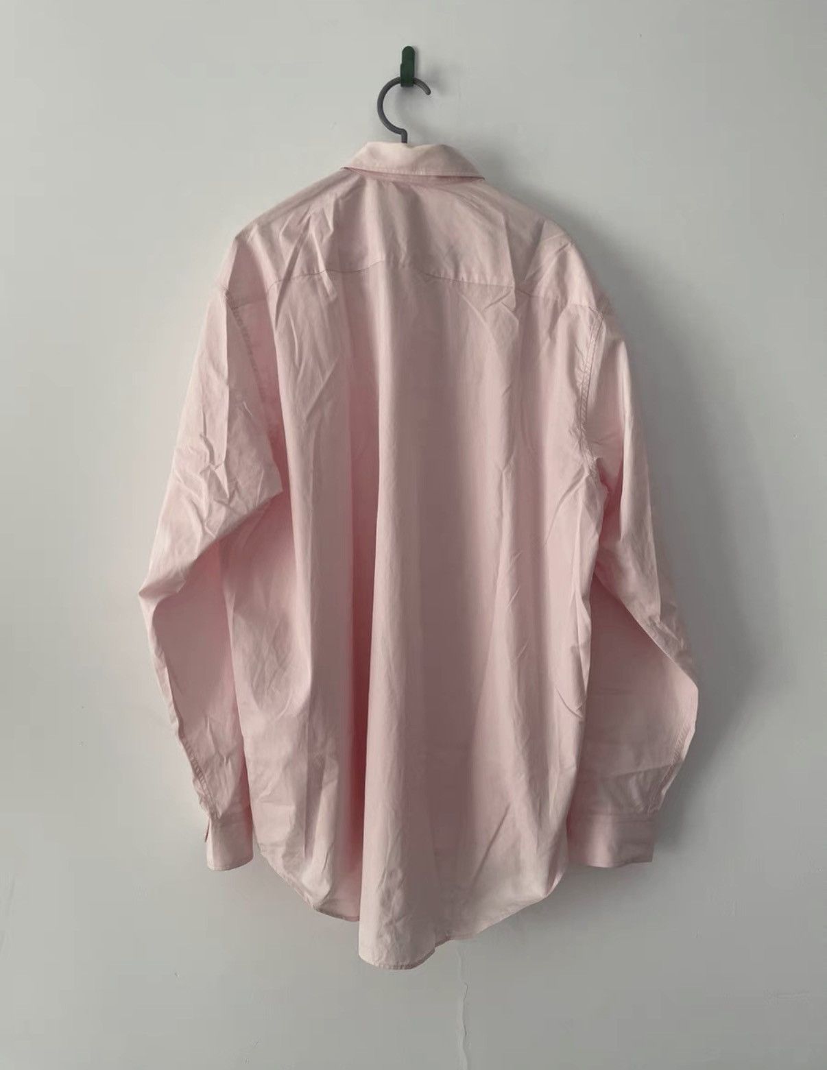 Vetements Vetements Garderobe Logo Oversized Pink Shirt Size US XS / EU 42 / 0 - 2 Thumbnail