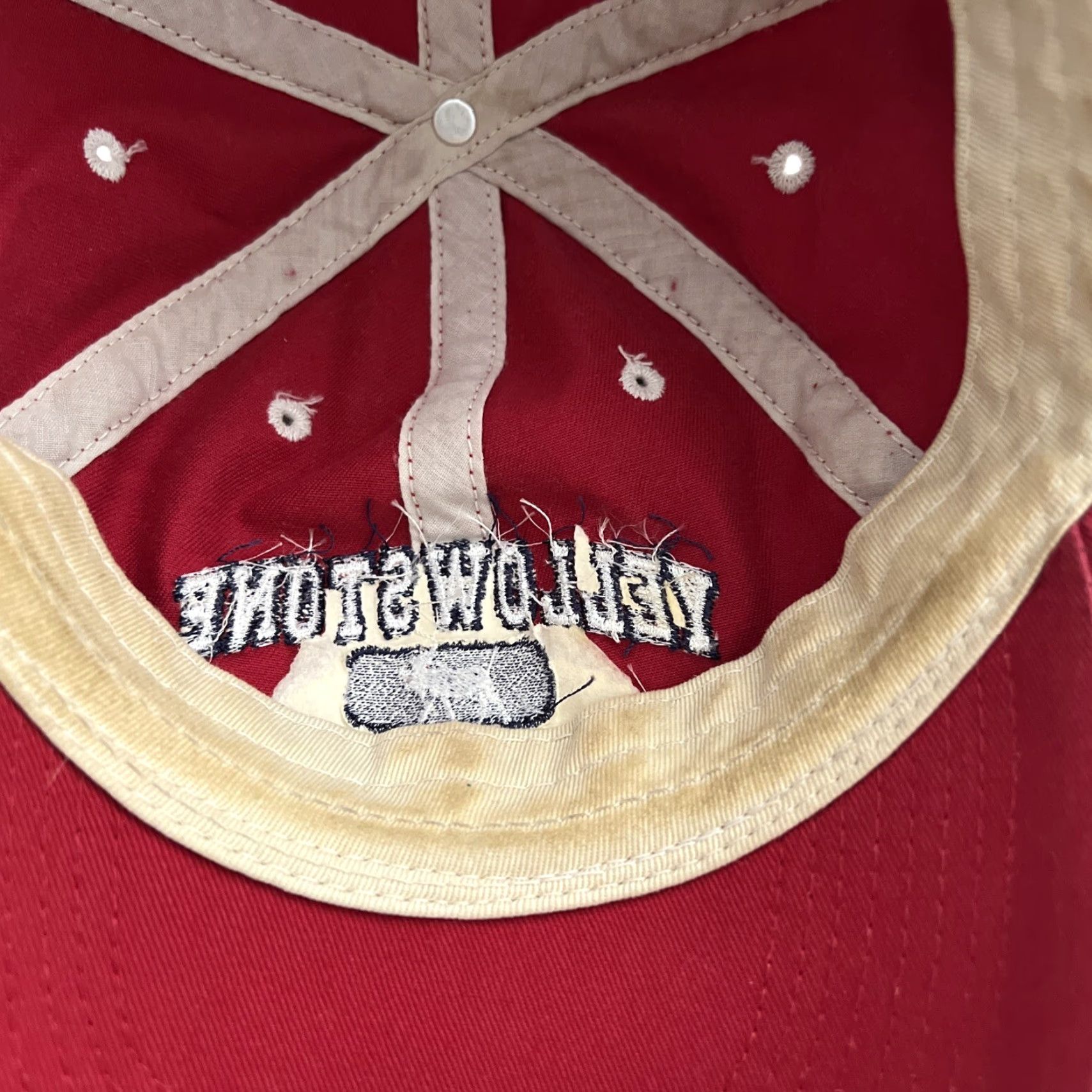 Vintage VINTAGE Titan National Park Moose Red Adjustable Hat Baseball Cap 100% Cotton Men Size US M / EU 48-50 / 2 - 7 Thumbnail