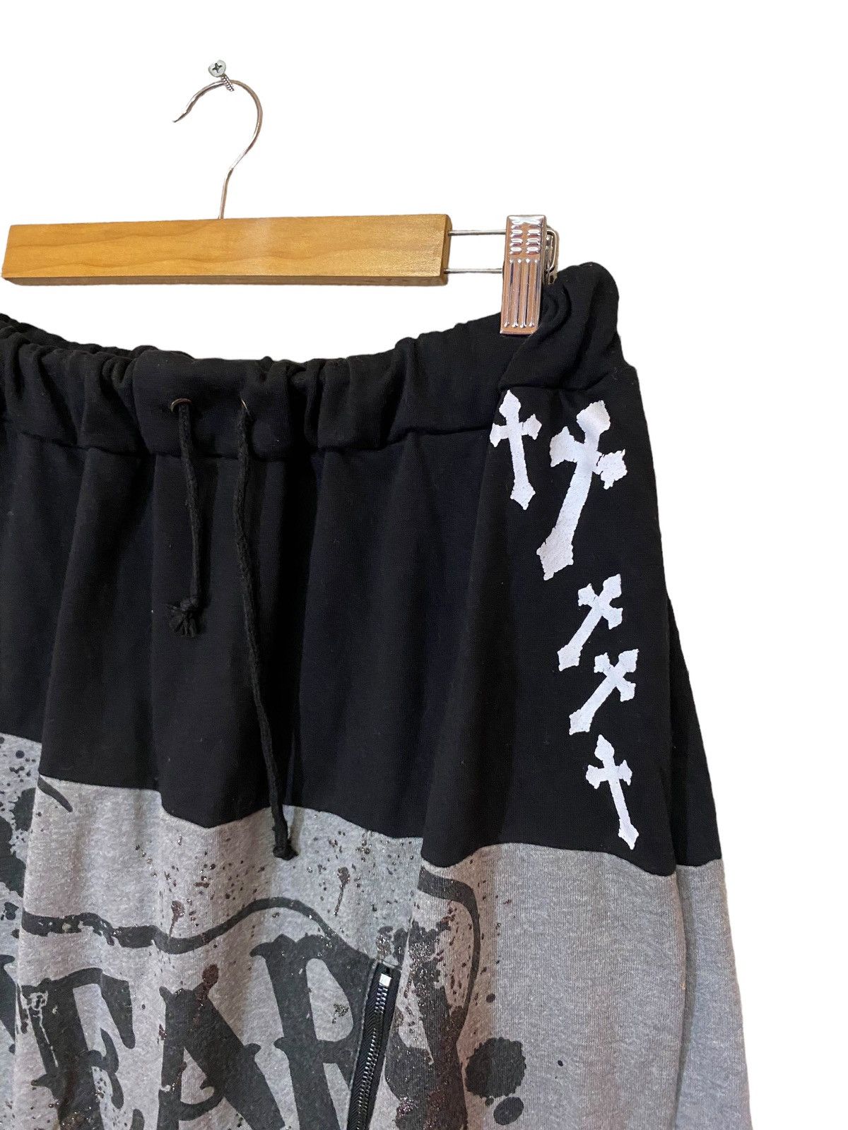 If Six Was Nine × Seditionaries Dig deep cross skull maxi skulls stretchable gothic punk Size 32" / US 10 / IT 46 - 2 Thumbnail