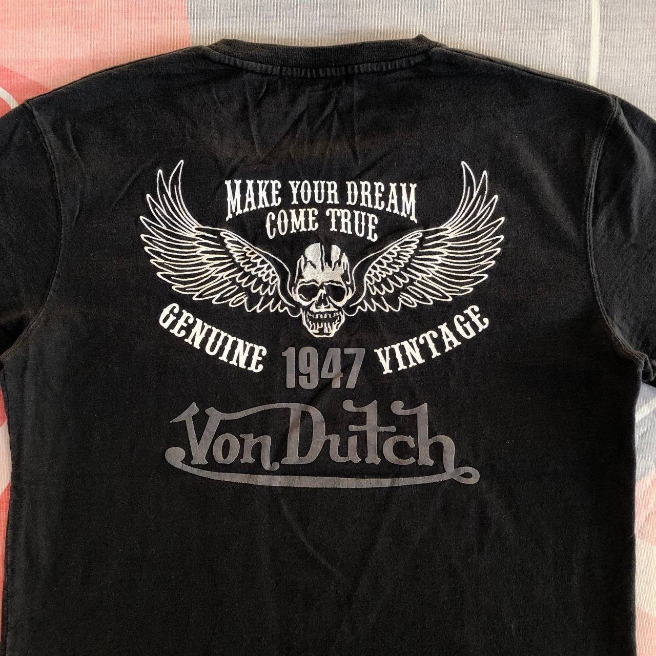 Von Dutch Rare Vintage Von Dutch Embroidered Logo Tees Size US M / EU 48-50 / 2 - 3 Thumbnail