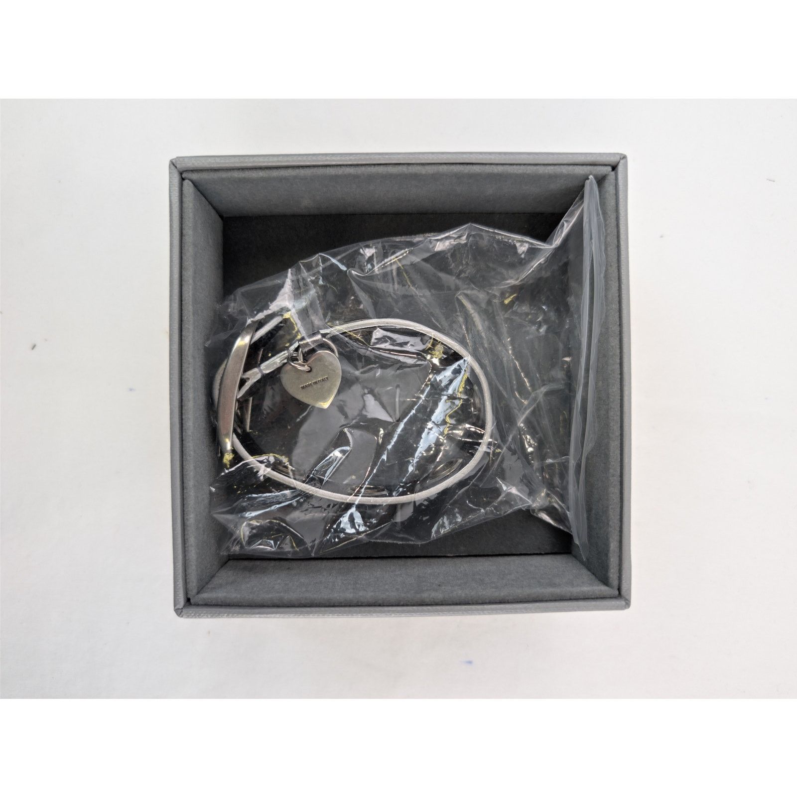 Balenciaga o1rshd1 Q:2 / Size: S / Le Cagole Bracelet in Silver Size ONE SIZE - 16 Thumbnail