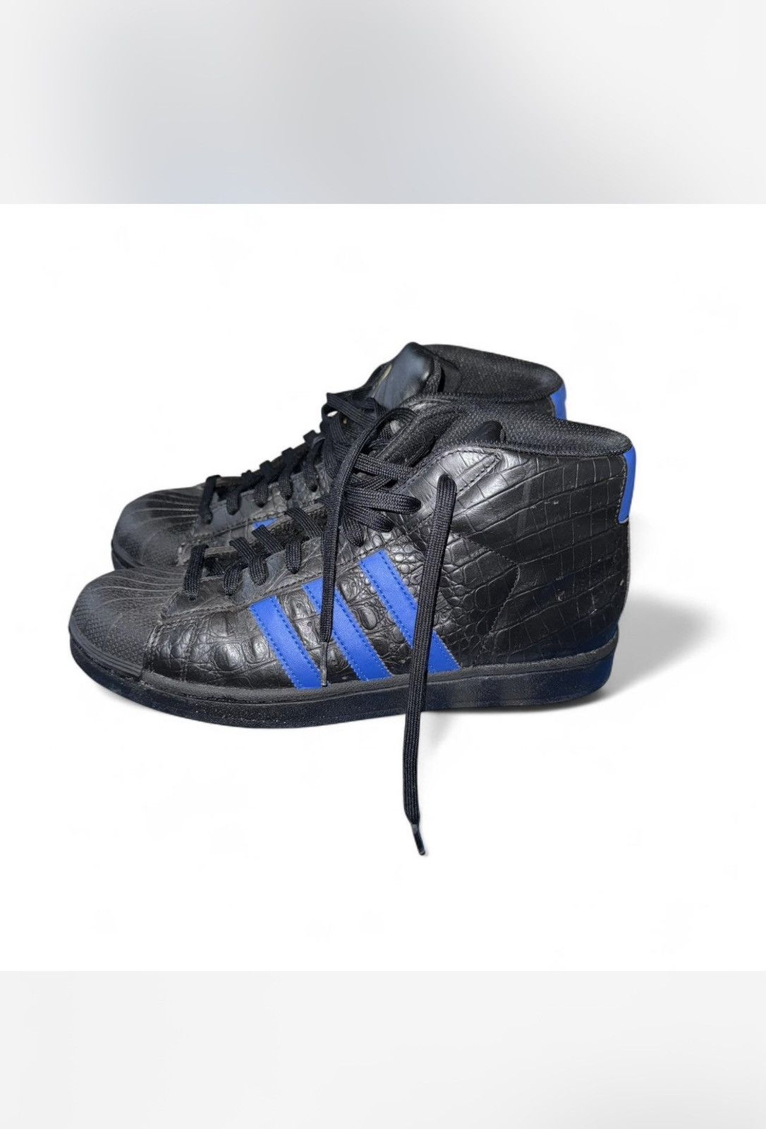 Adidas Adidas Pro Model "Core Black" Size US 8 / EU 41 - 2 Thumbnail