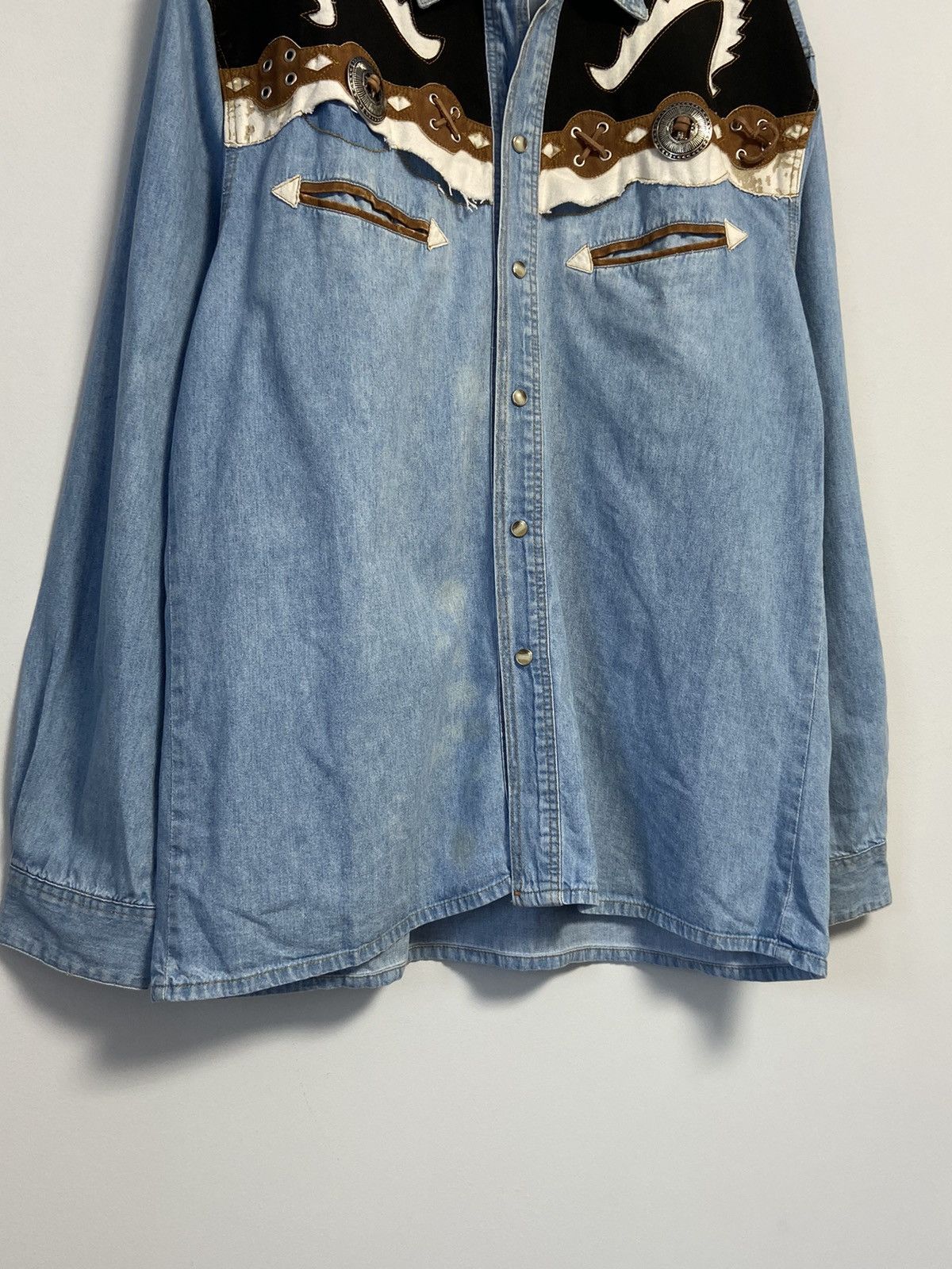 Designer × Vintage Johnny hallyday Vintage Button Up Size US L / EU 52-54 / 3 - 3 Thumbnail