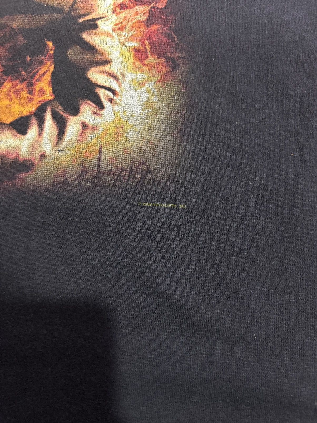 Band Tees MEGADETH BAND TEES VINTAGE Size US M / EU 48-50 / 2 - 3 Thumbnail