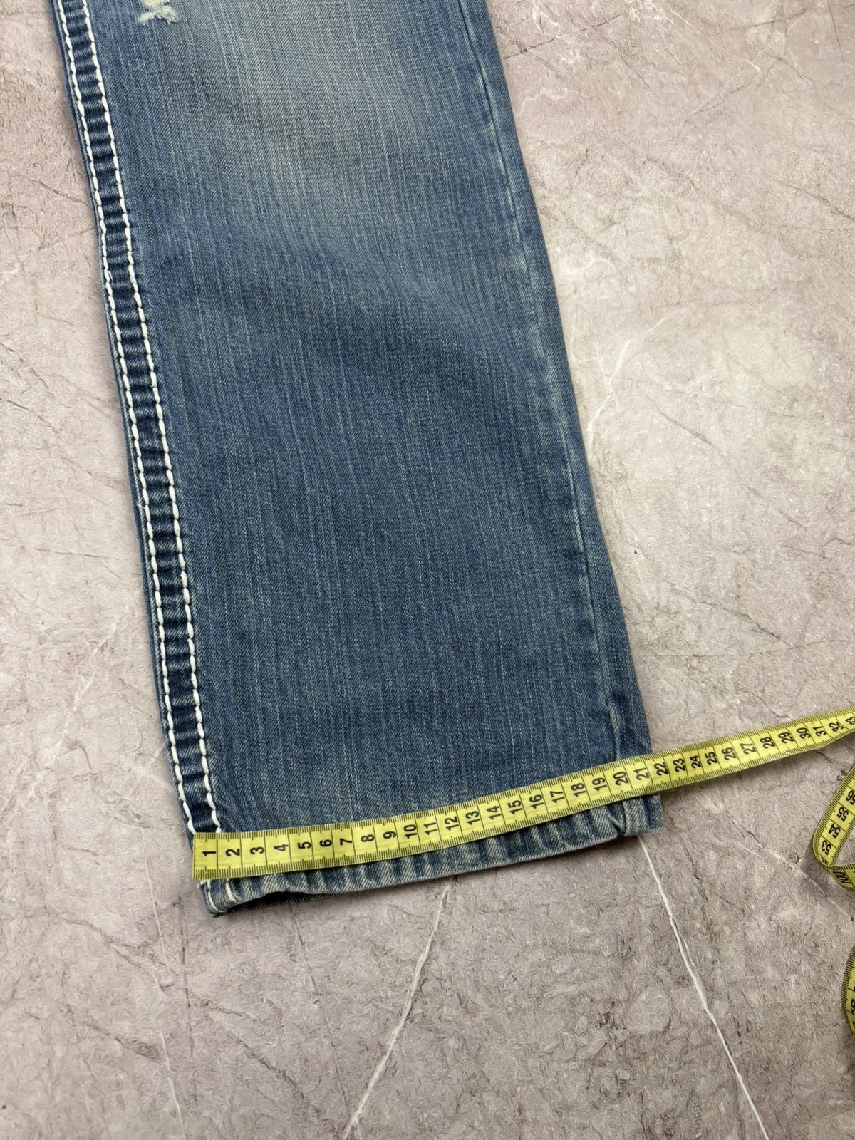 True Religion Vintage True Religion Billy Big T Denim Baggy Jeans Y2K Size US 34 / EU 50 - 17 Thumbnail