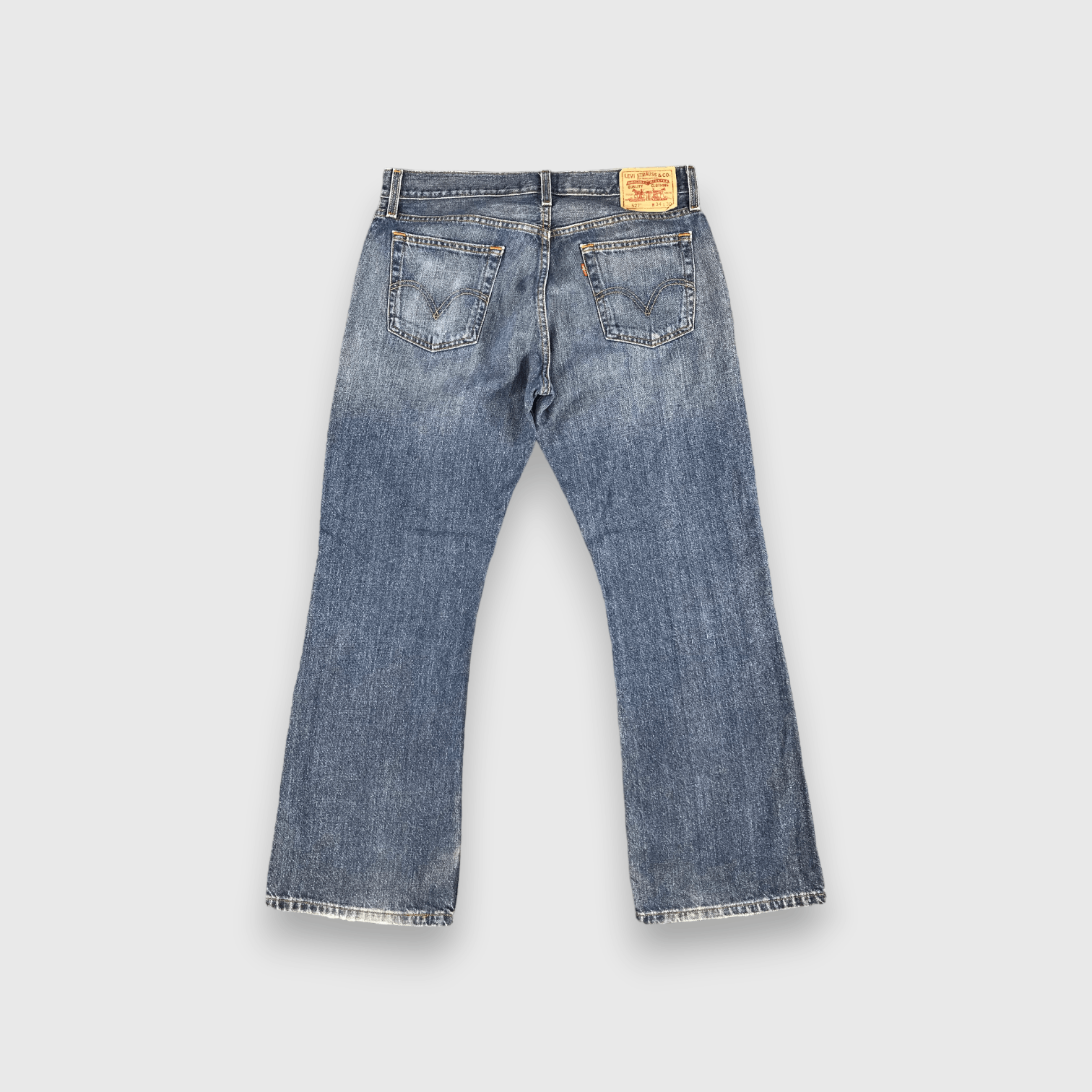Levi's Vintage Levis 527 Earth Tone Jeans-J1668 Size US 35 - 2 Thumbnail