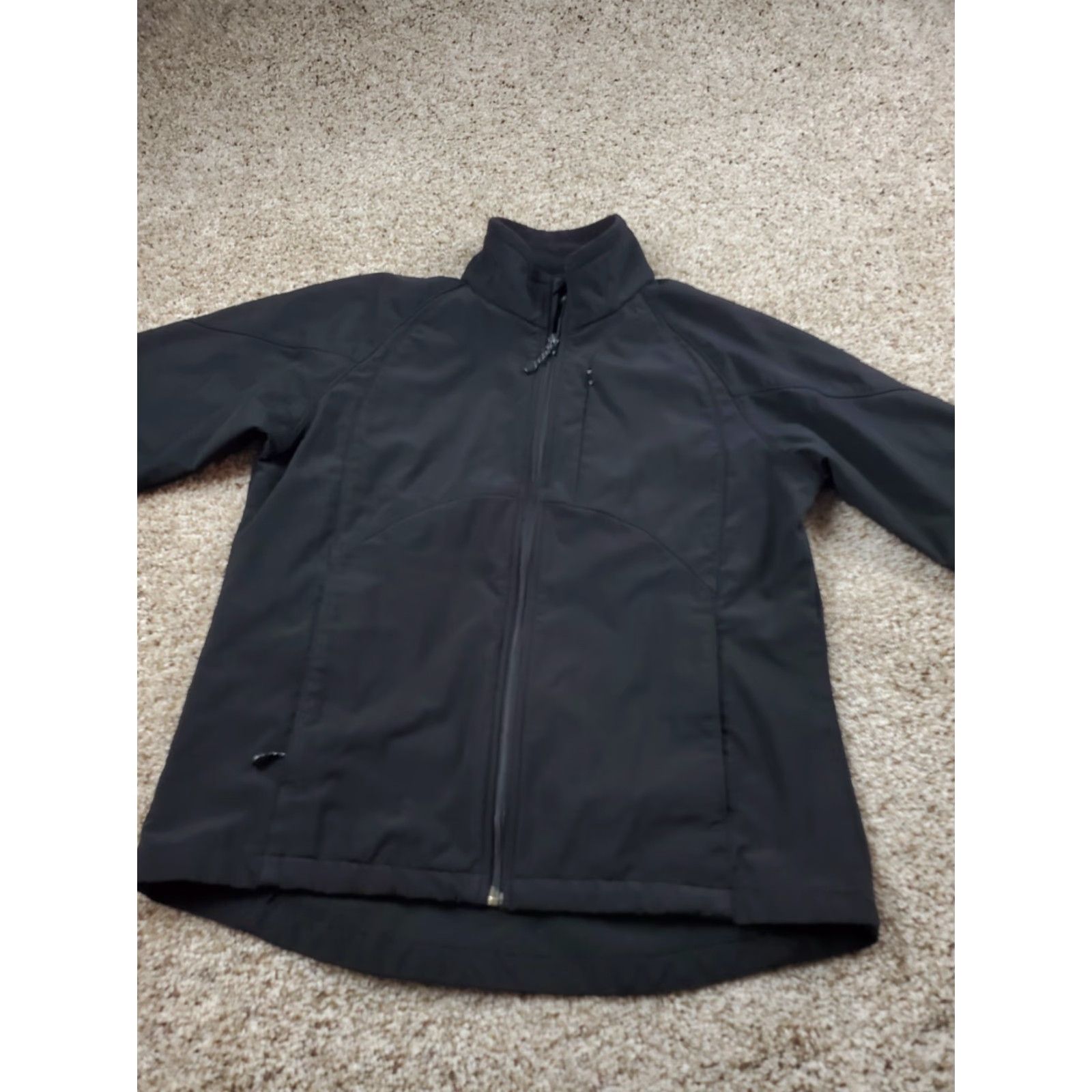 Black Diamond Black Diamond Softshell Jacket Large Mens Black Full Zip Lined Long Sleeves Size US L / EU 52-54 / 3 - 7 Thumbnail