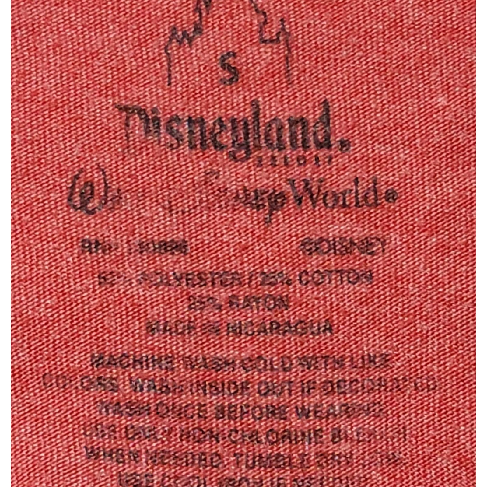 Disney Disneyland Red Oswald The Lucky Rabbit Small Distressed Size US S / EU 44-46 / 1 - 4 Thumbnail