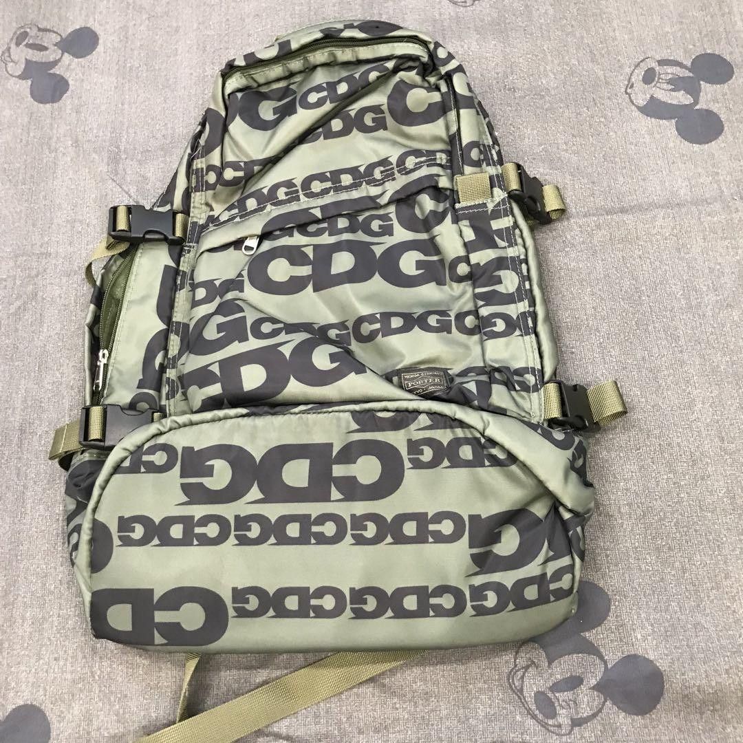 PORTER コムデギャルソン CDG デイパック コラボ タンカー - リュック