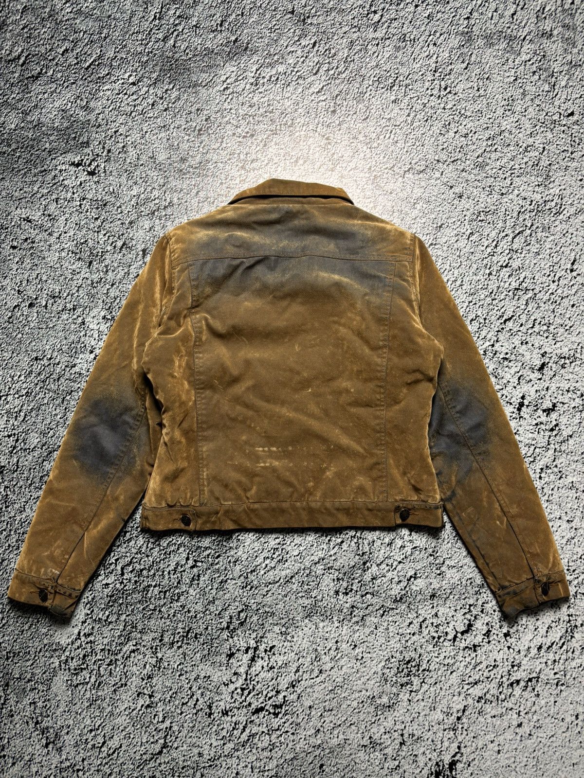 Vintage Archival washed denim jacket 2000s Diesel style Size M / US 6-8 / IT 42-44 - 5 Thumbnail