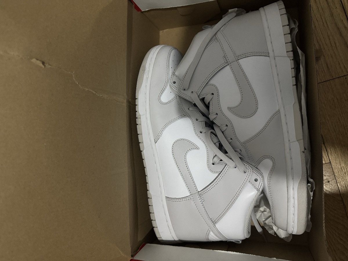 Nike Nike Dunk High “Vast Grey” Size US 12 / EU 45 - 3 Thumbnail