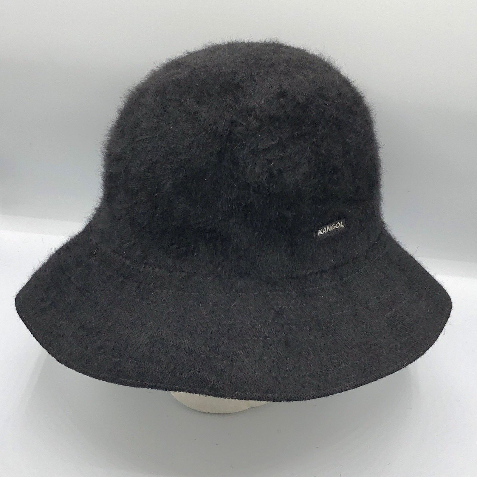 Kangol Kangol Blue Furgora Godfather Trilby Angora Black Bucket Hat Size ONE SIZE - 1 Thumbnail