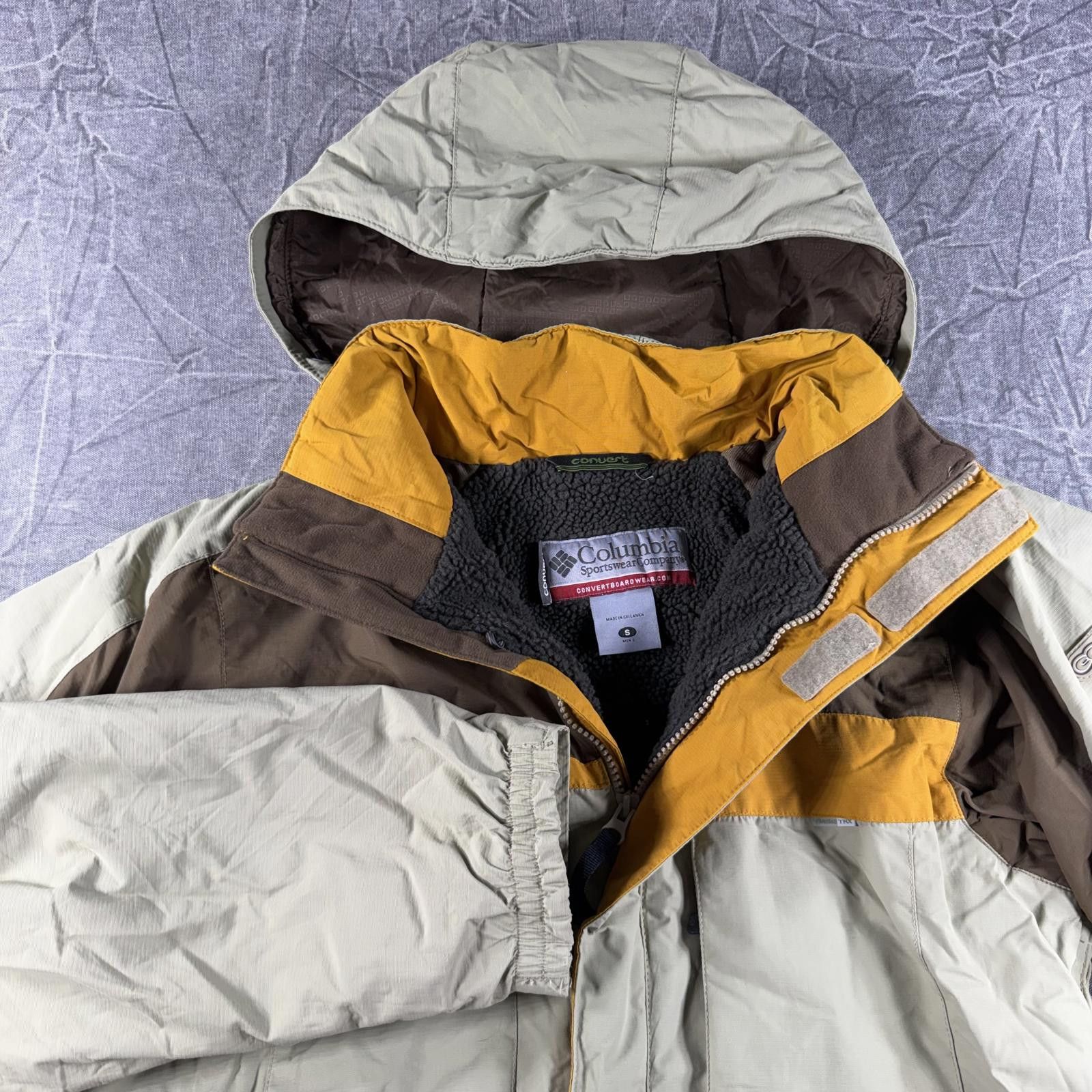 Columbia Columbia Jacket Men's S Brown Sherpa Lined Ski Vintage Size US S / EU 44-46 / 1 - 2 Thumbnail